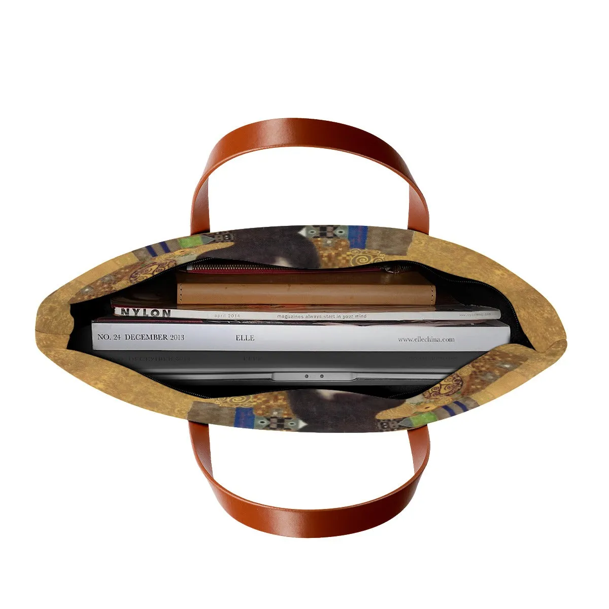 Portrait of Adele Bloch-Bauer I by Gustav Klimt Art Tote Bag - Image 3