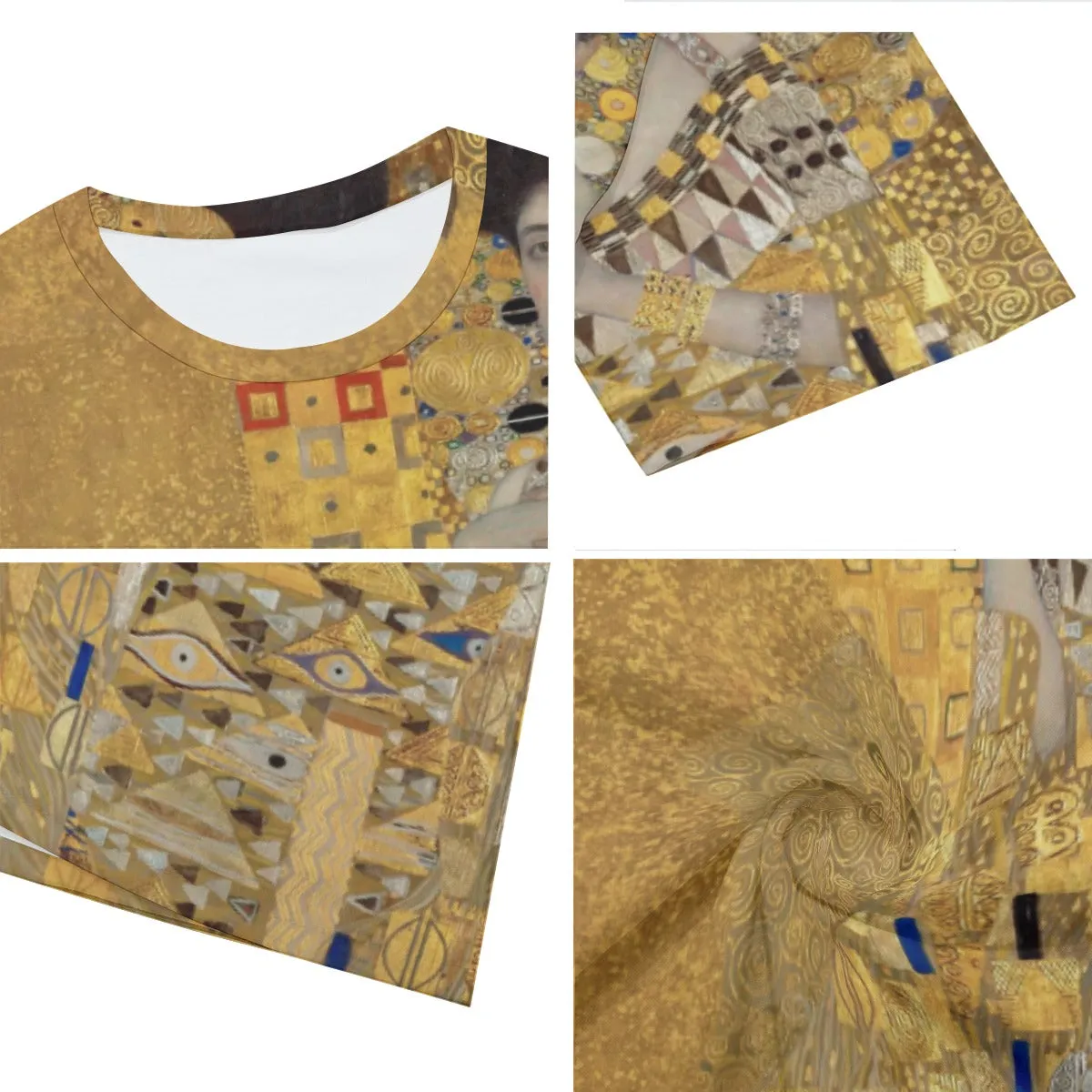 Portrait of Adele Bloch-Bauer I Gustav Klimt T-Shirt - Image 3