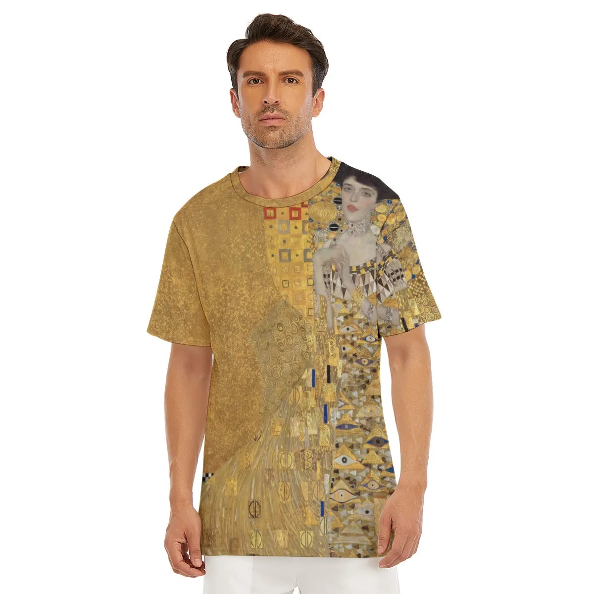 Portrait of Adele Bloch-Bauer I Gustav Klimt T-Shirt - Image 4
