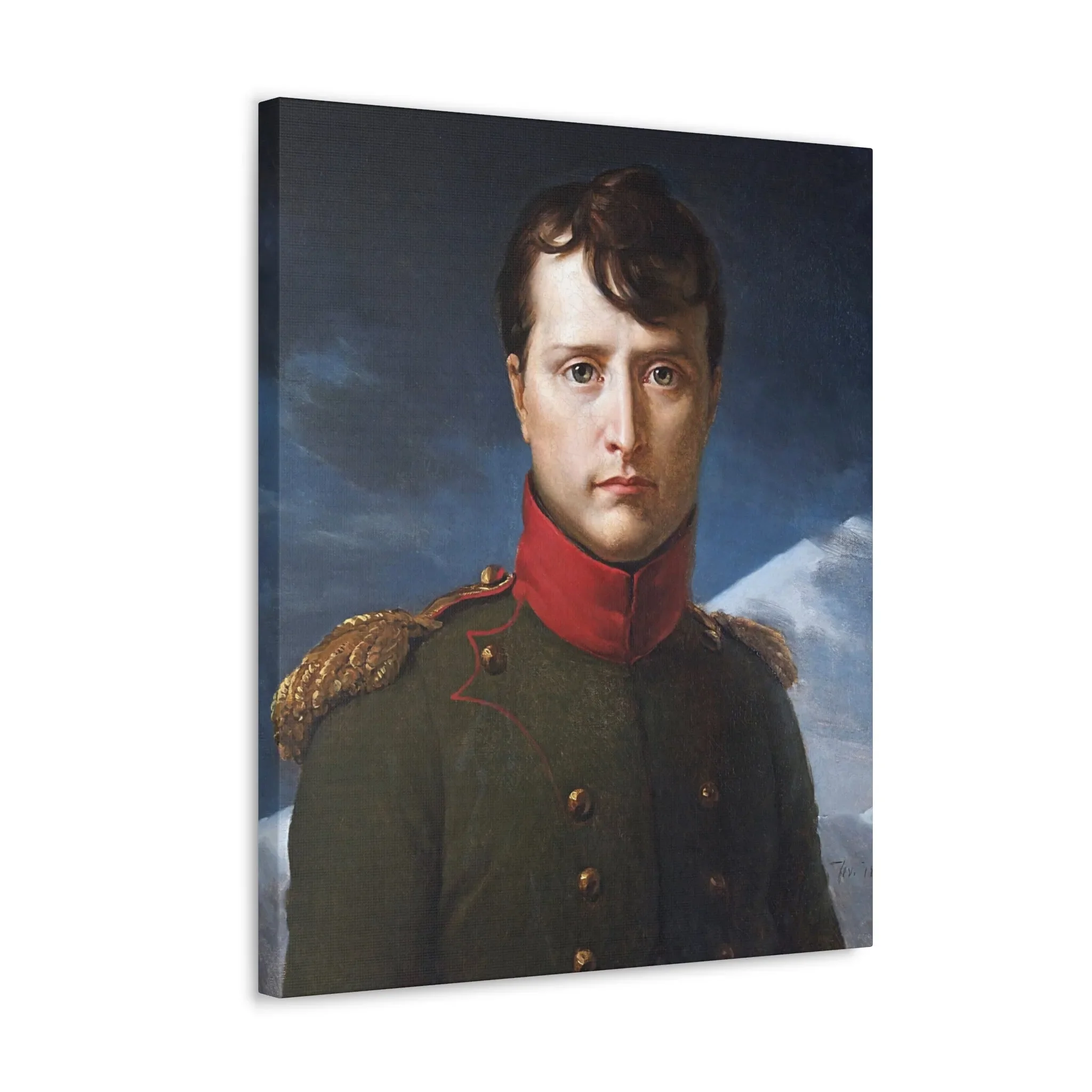 Portrait of Bonaparte First Consul Canvas Gallery Wraps