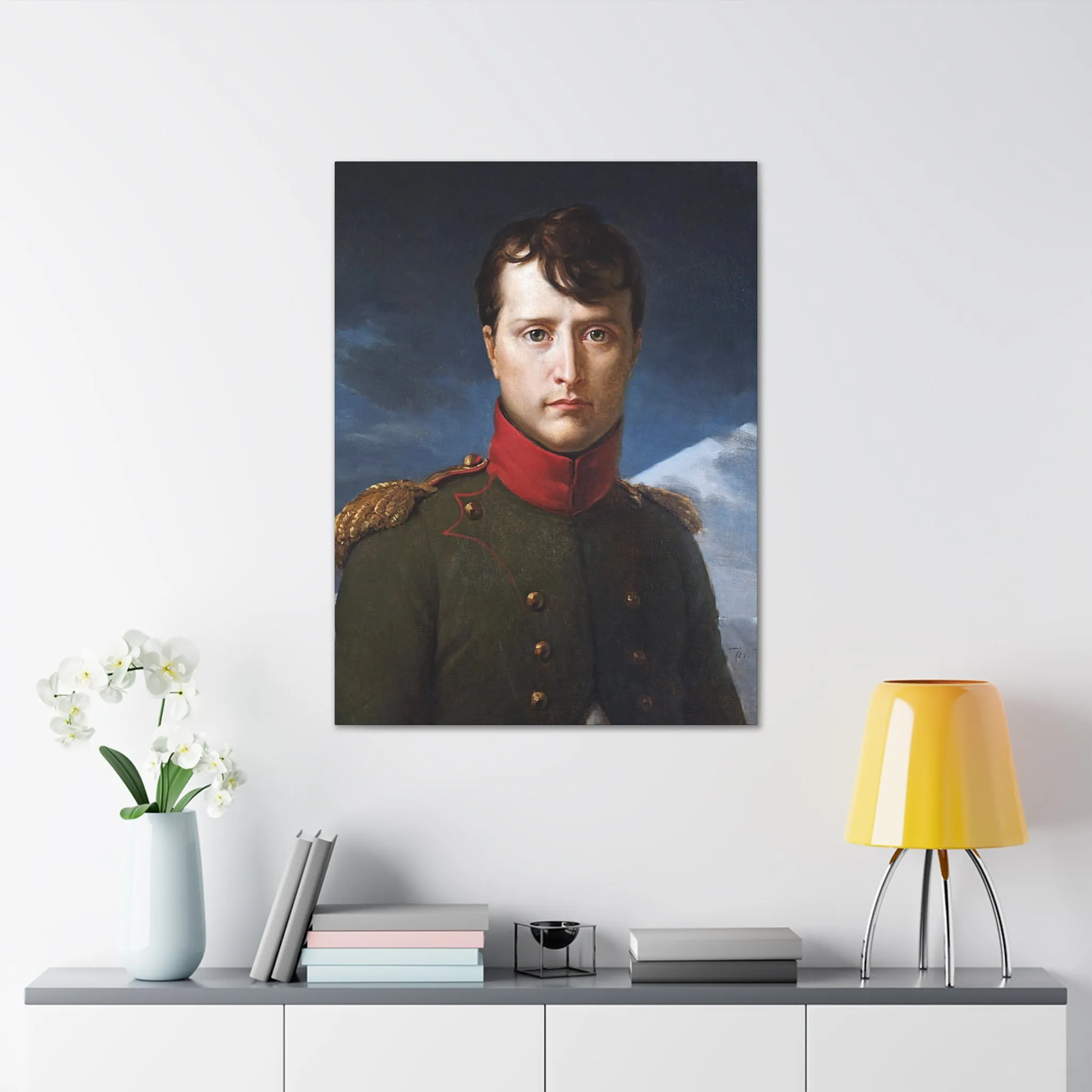 Portrait of Bonaparte First Consul Canvas Gallery Wraps - Image 10