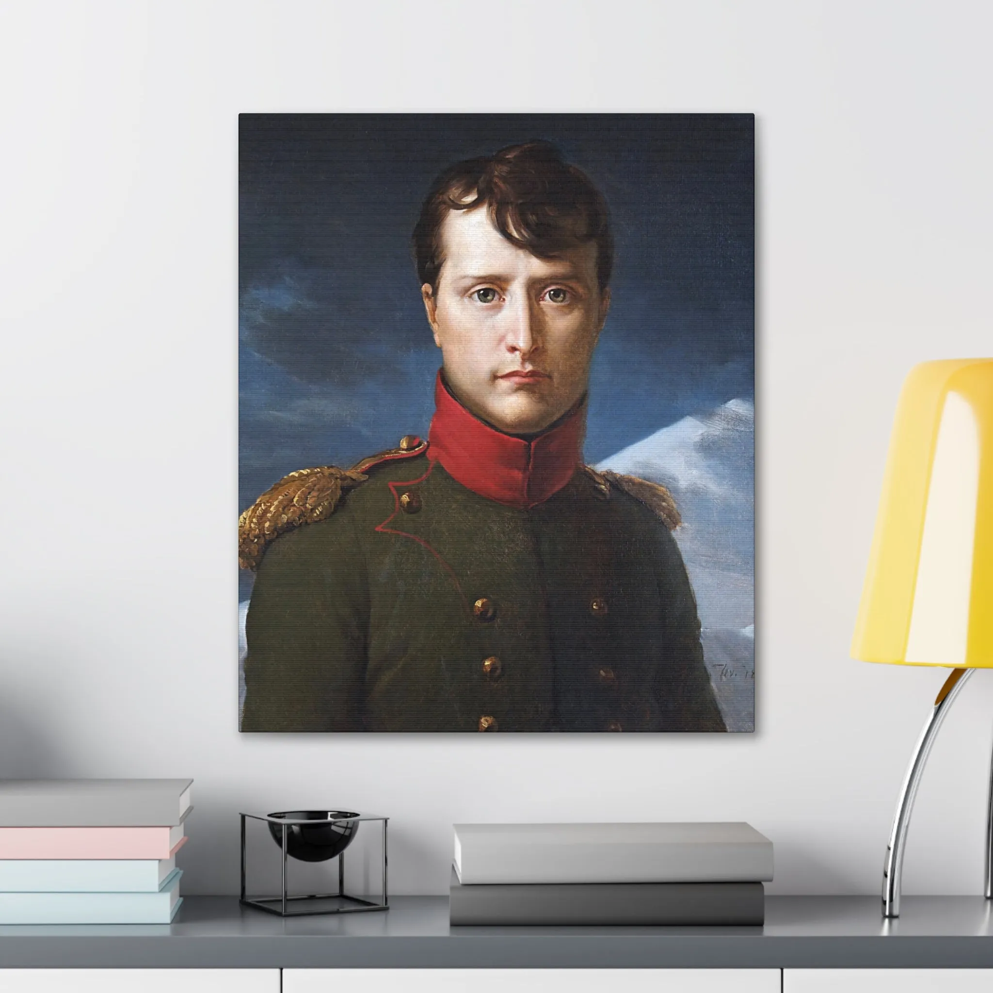 Portrait of Bonaparte First Consul Canvas Gallery Wraps - Image 2