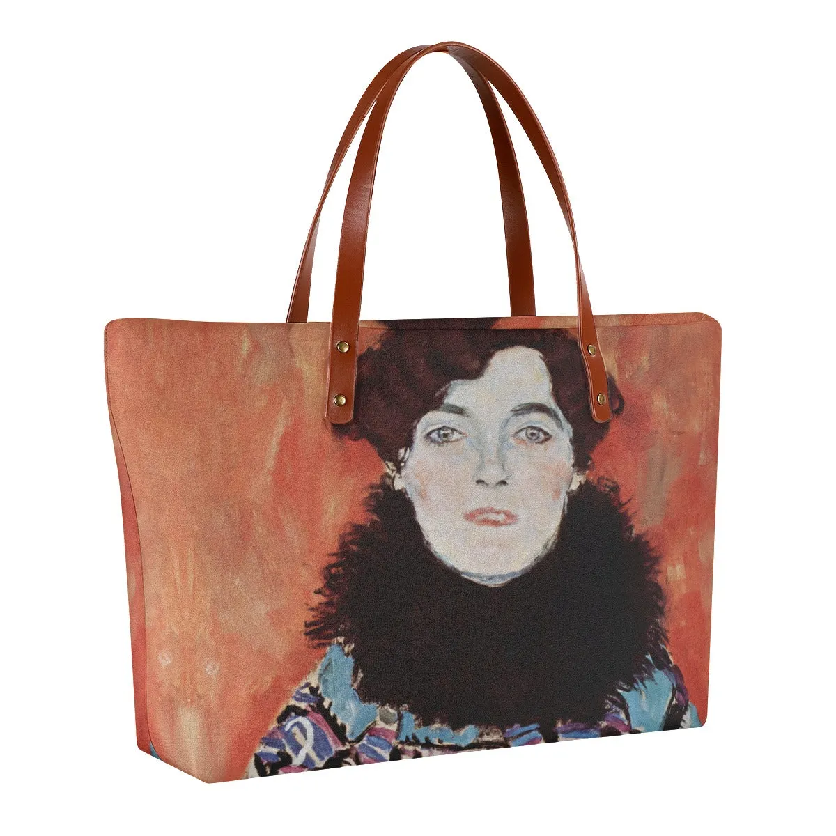 Portrait of Johanna Staude by Gustav Klimt Tote Bag - Image 2