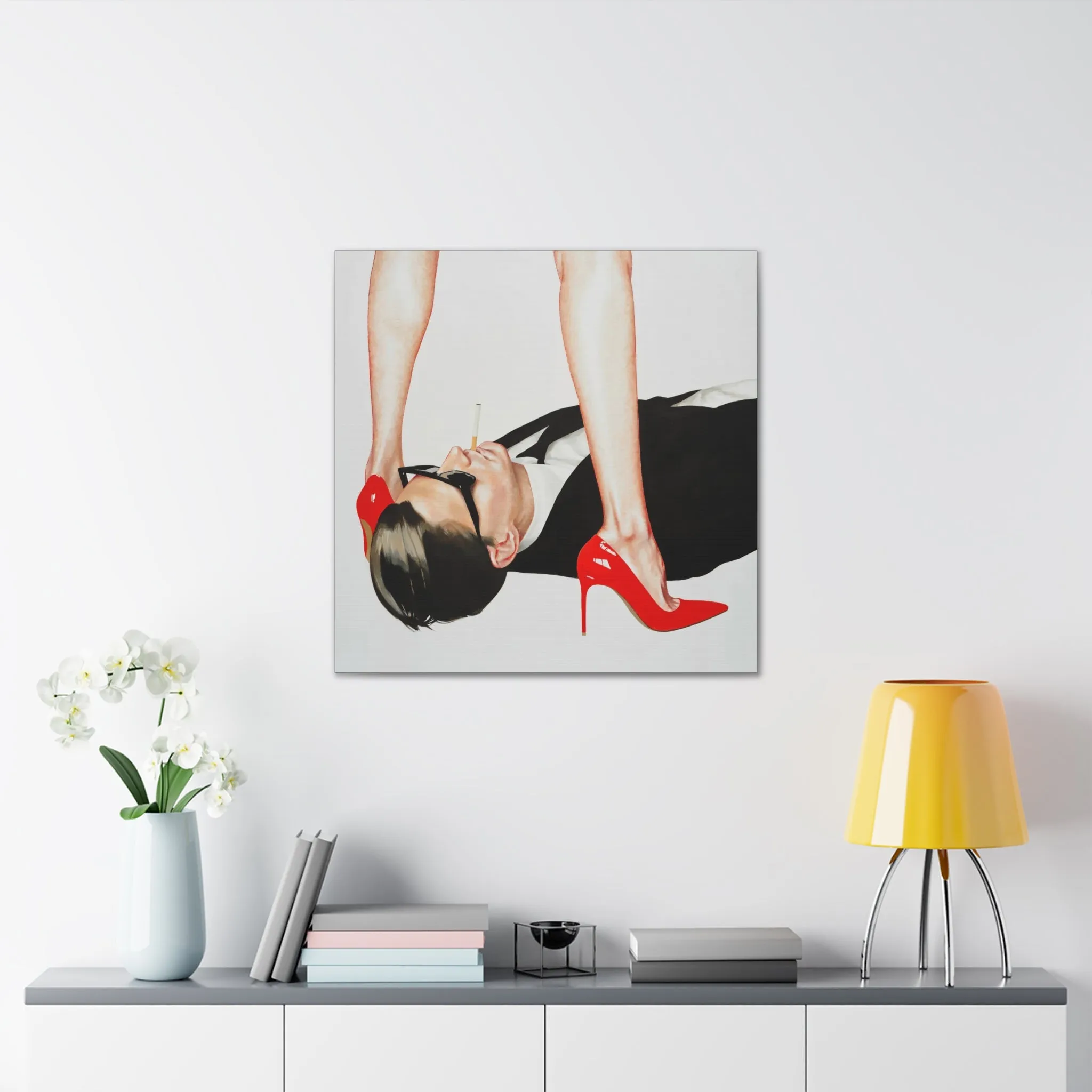 Provocative Women Sensual Lady Art Canvas Gallery Wraps - Image 10