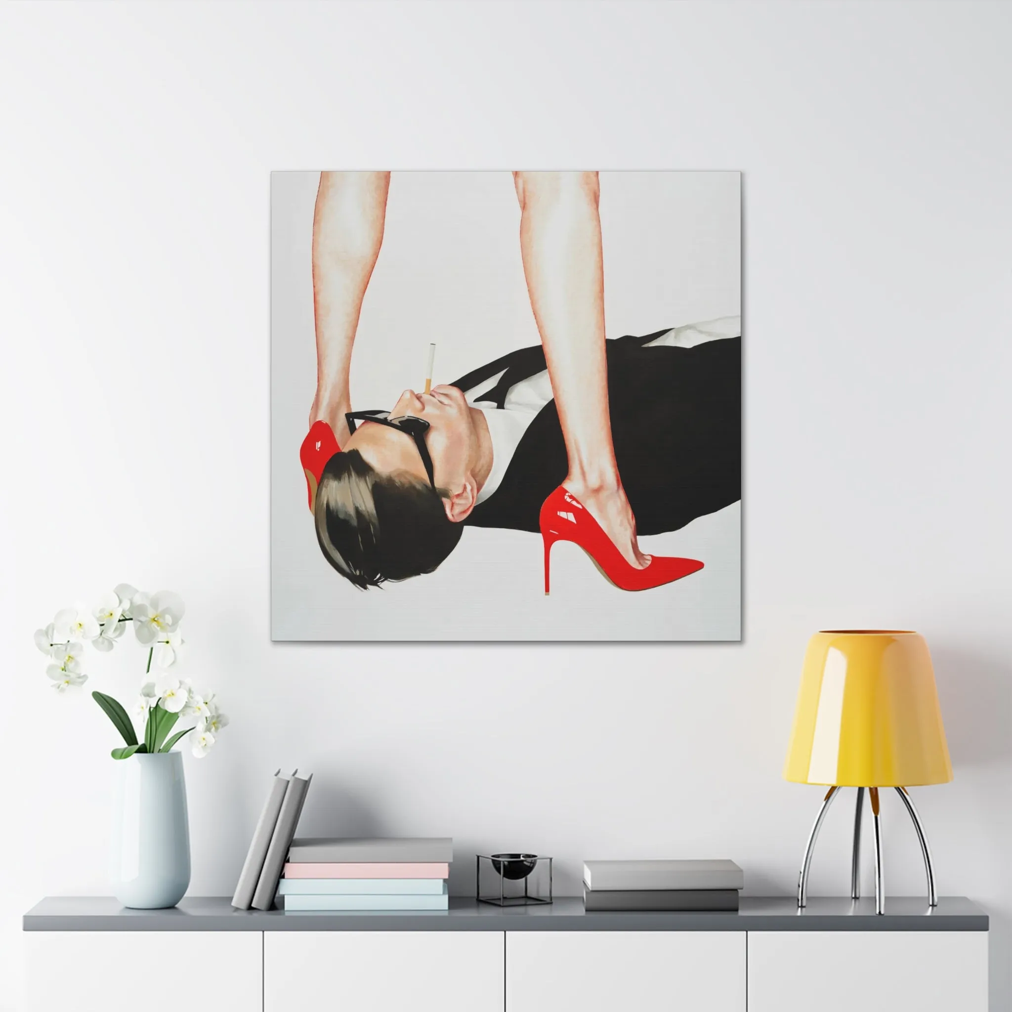 Provocative Women Sensual Lady Art Canvas Gallery Wraps - Image 12