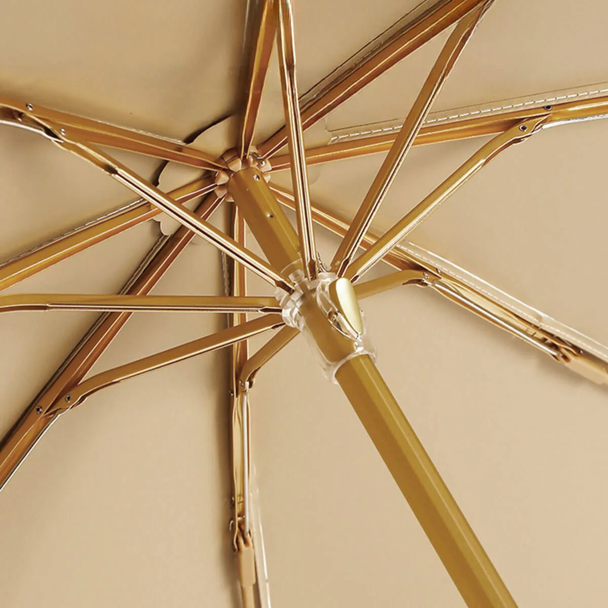 Retro Flower Umbrella – Ultra-Light 3-Fold Golden Hook - Image 14