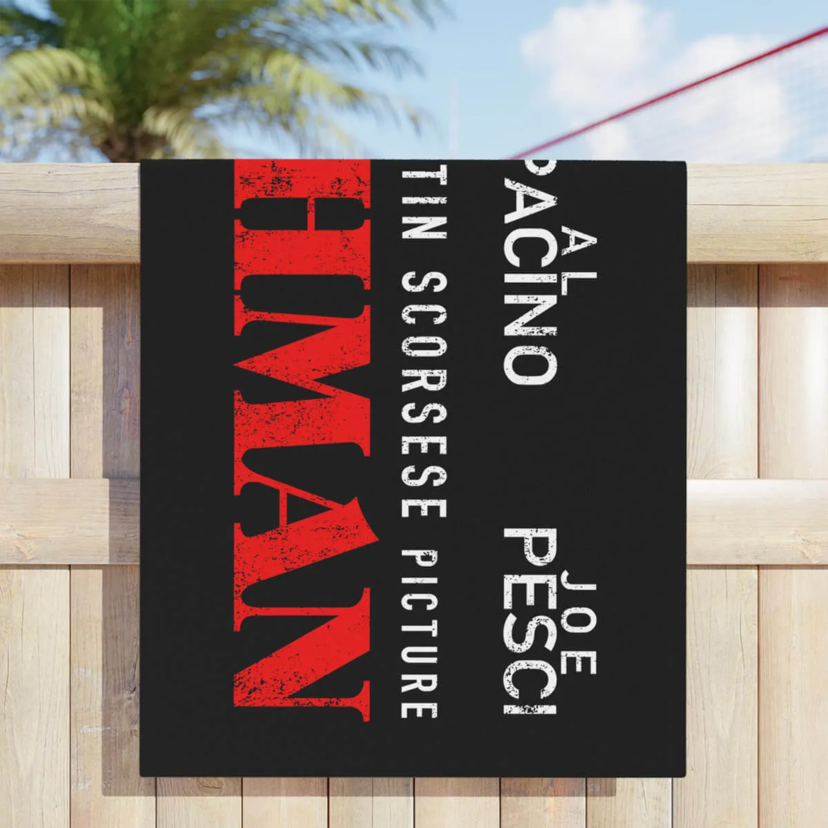 Russell Bufalino Directed by Martin Scorsese Beach Towel - Image 2