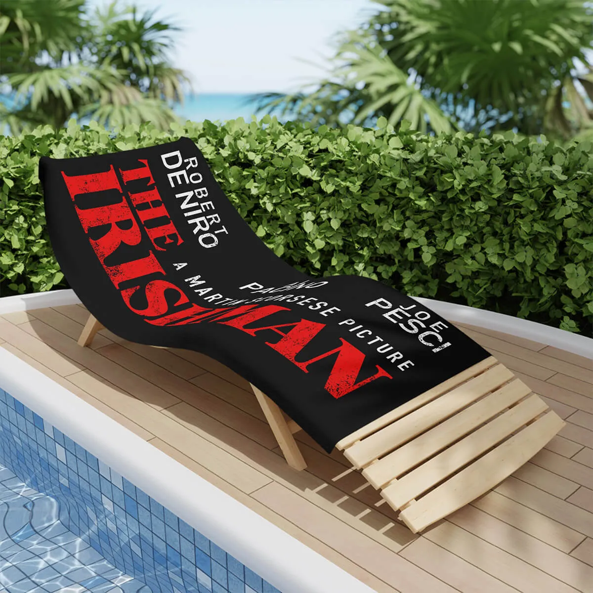 Russell Bufalino Directed by Martin Scorsese Beach Towel - Image 3
