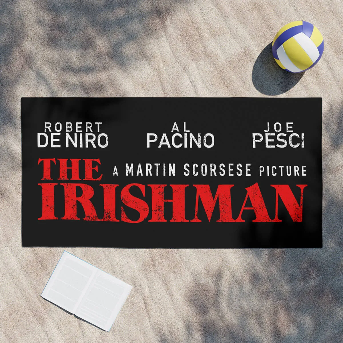 Russell Bufalino Directed by Martin Scorsese Beach Towel - Image 4
