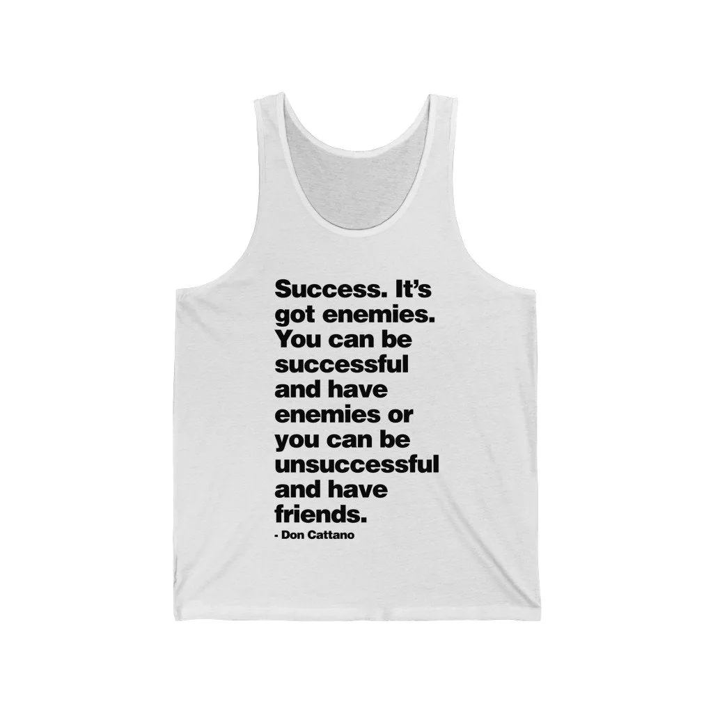 Success got enemies - Don Cattano Mob Life Tank Top - Image 2