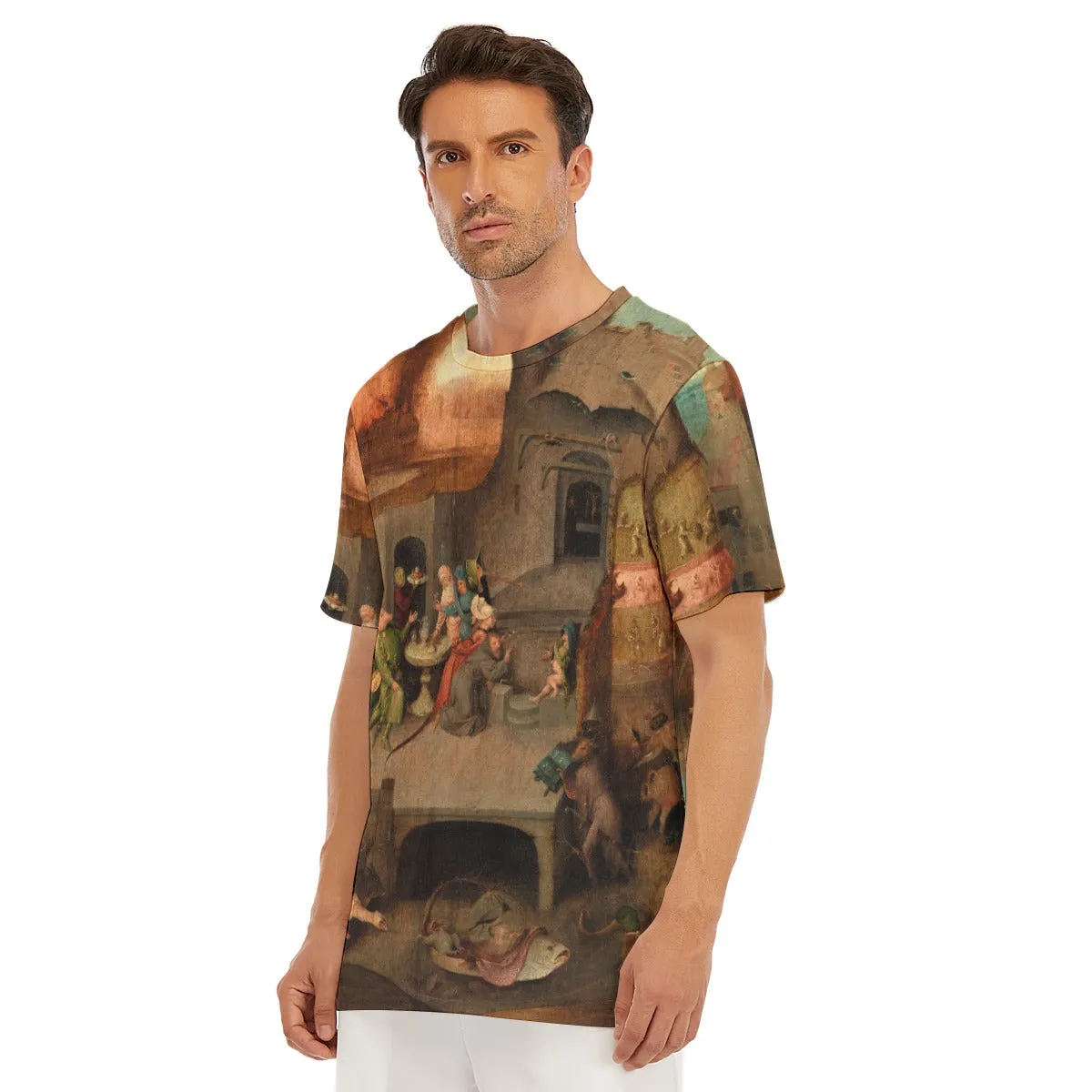 Temptation of Saint Anthony by Bosch T-Shirt - Image 6