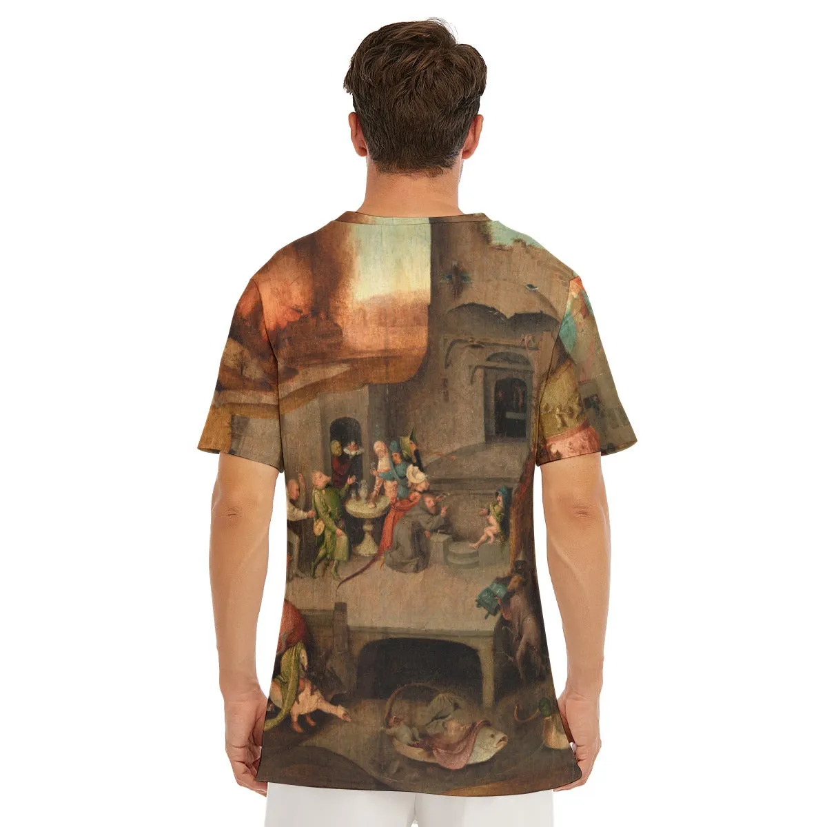 Temptation of Saint Anthony by Bosch T-Shirt - Image 7