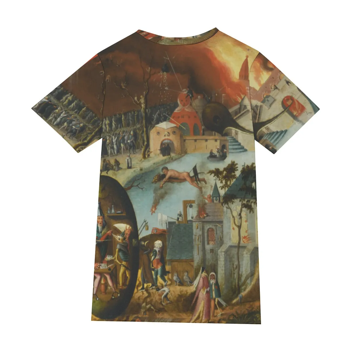 Tentation de saint Antoine by Hieronymus Bosch T-Shirt - Image 2