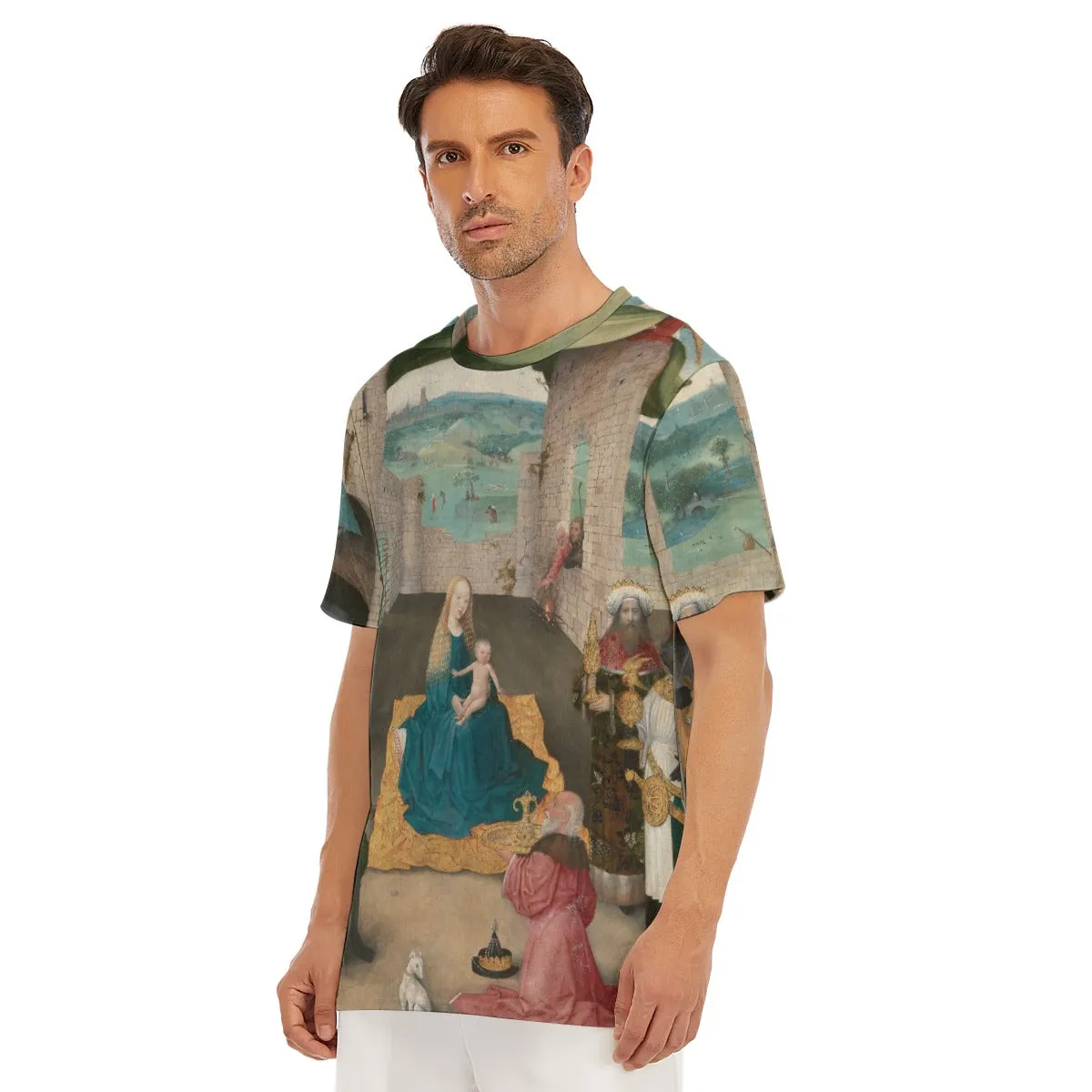 The Adoration of the Magi by Hieronymus Bosch T-Shirt - Image 6