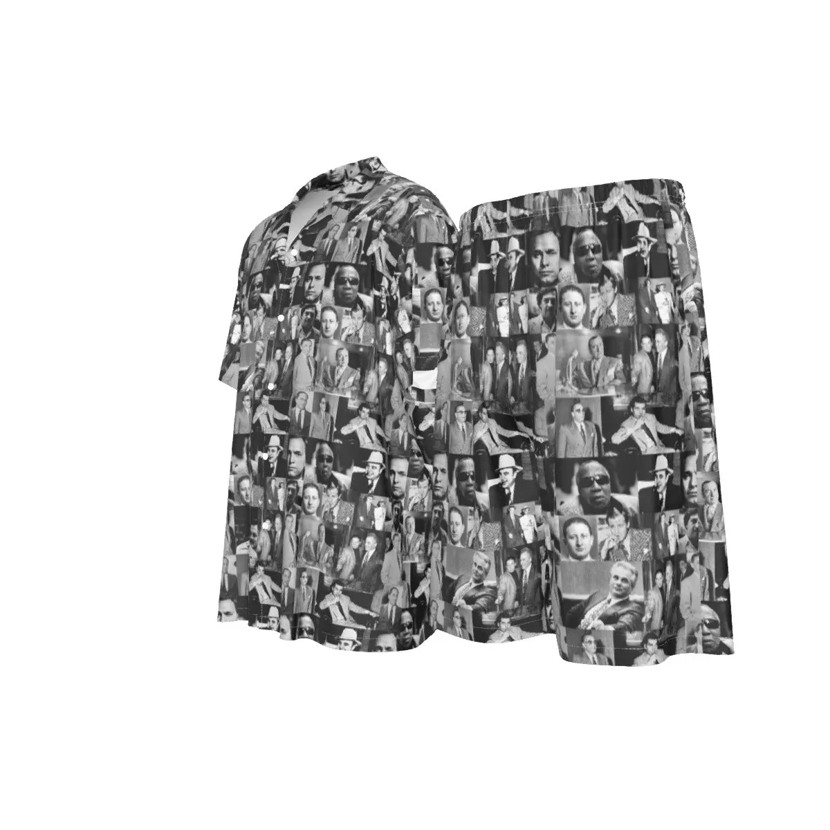 The Best Mobsters of All Time Silk Shirt Suit Set - Image 4
