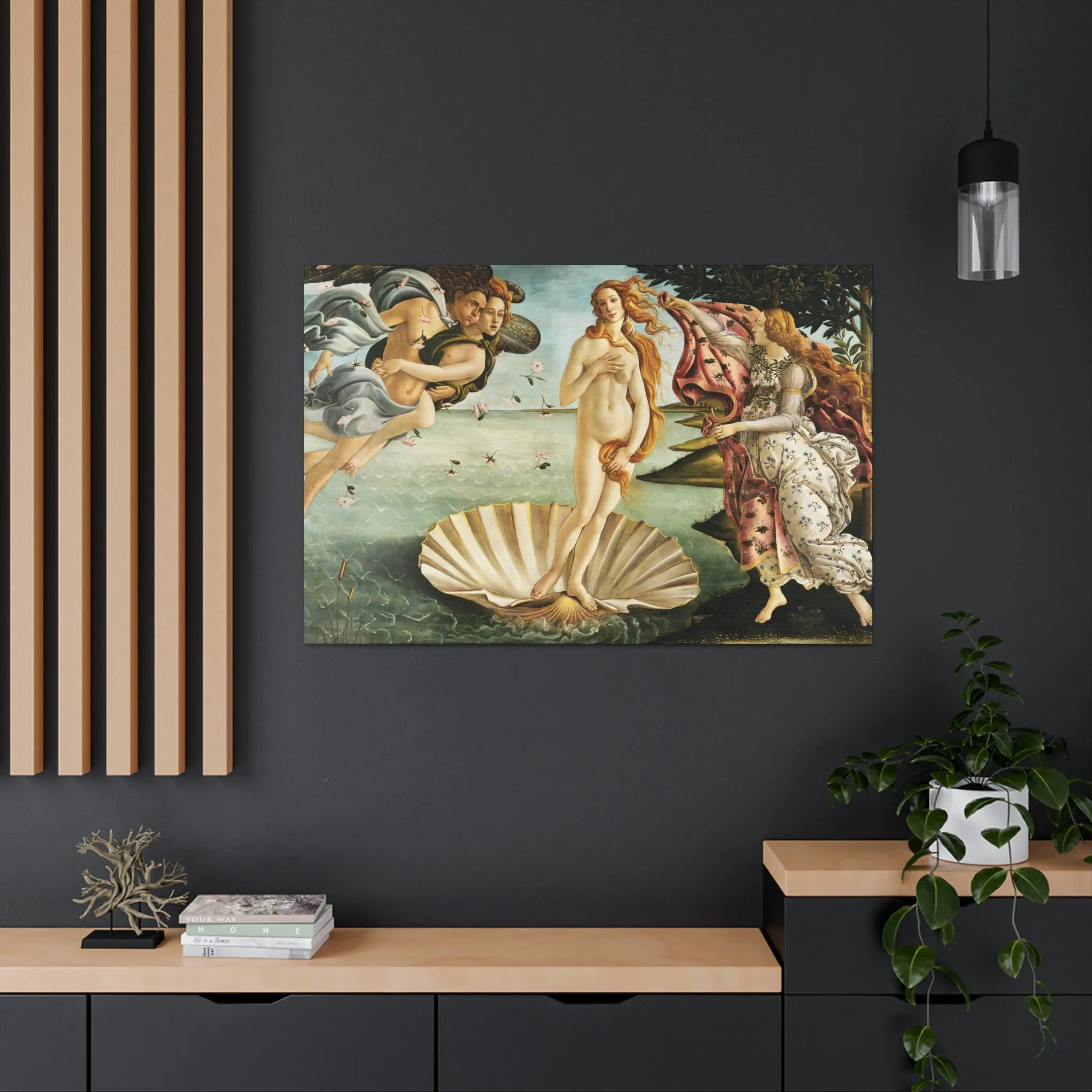 The Birth of Venus Sandro Botticelli Canvas Gallery Wraps - Image 8