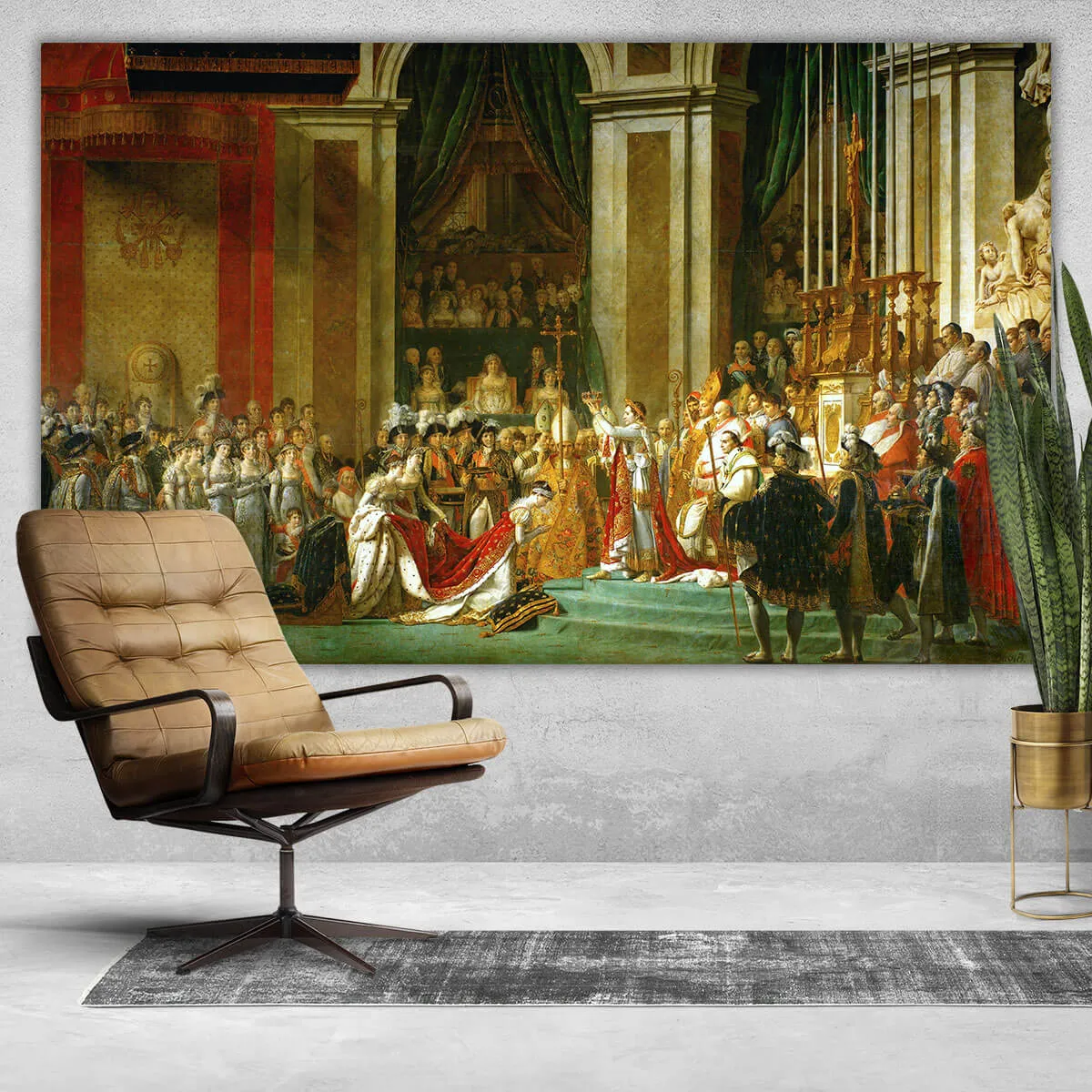 The Coronation of Napoleon Jacques-Louis David