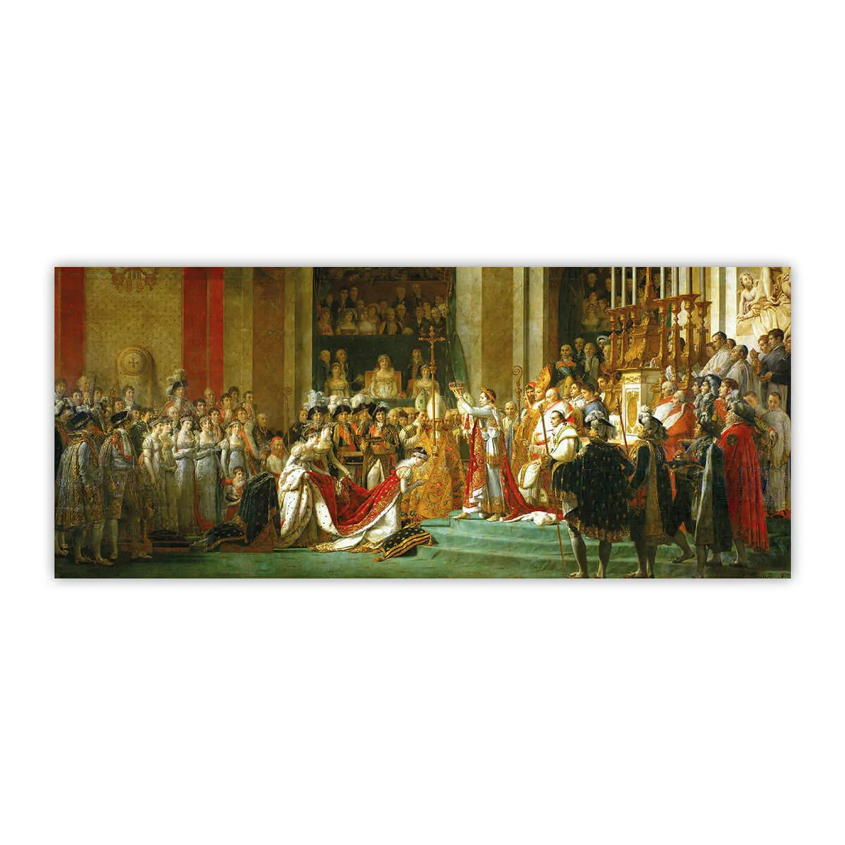 The Coronation of Napoleon Jacques-Louis David - Image 7
