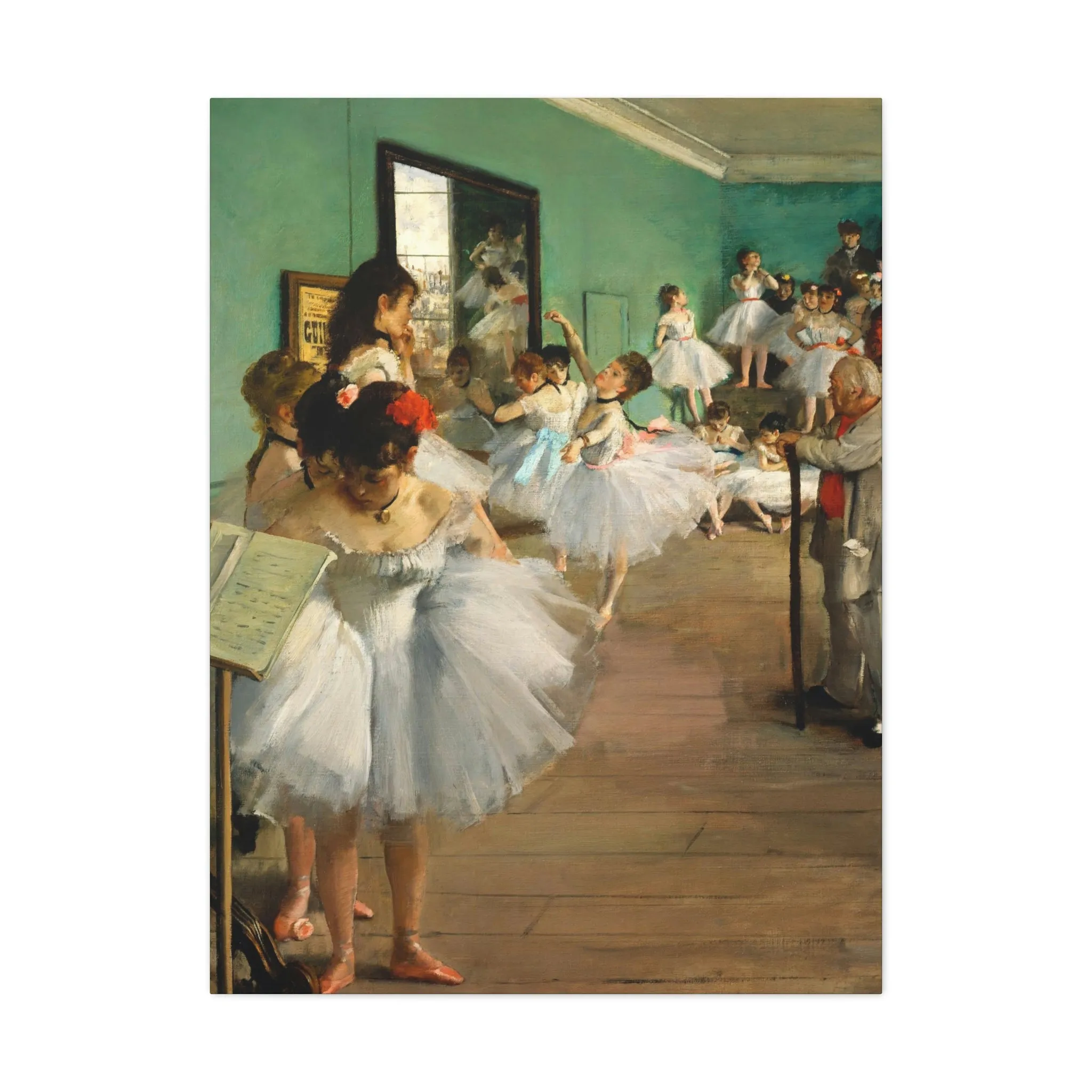 The Dance Class 1874 Ballet Canvas Gallery Wraps - Image 13