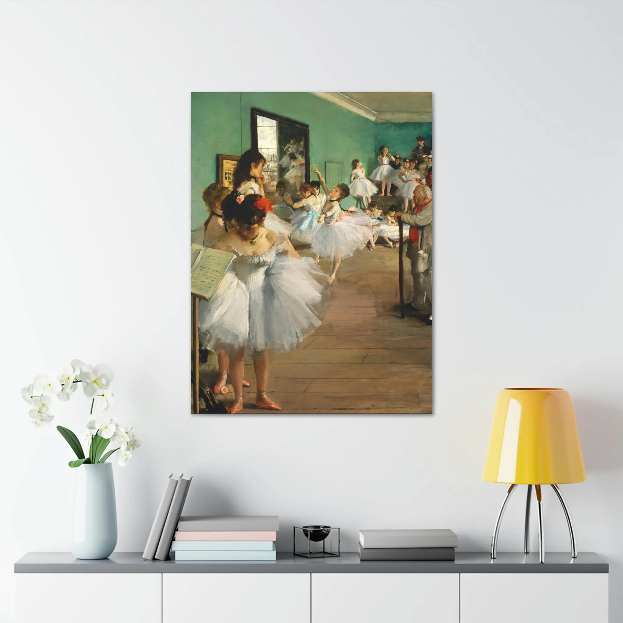 The Dance Class 1874 Ballet Canvas Gallery Wraps - Image 15