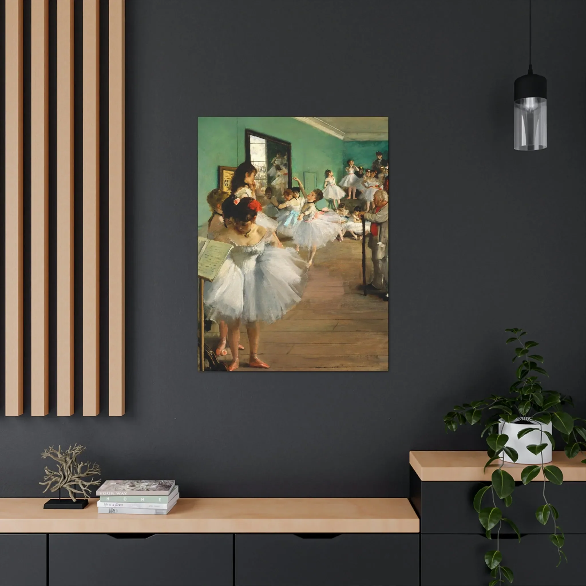 The Dance Class 1874 Ballet Canvas Gallery Wraps - Image 16