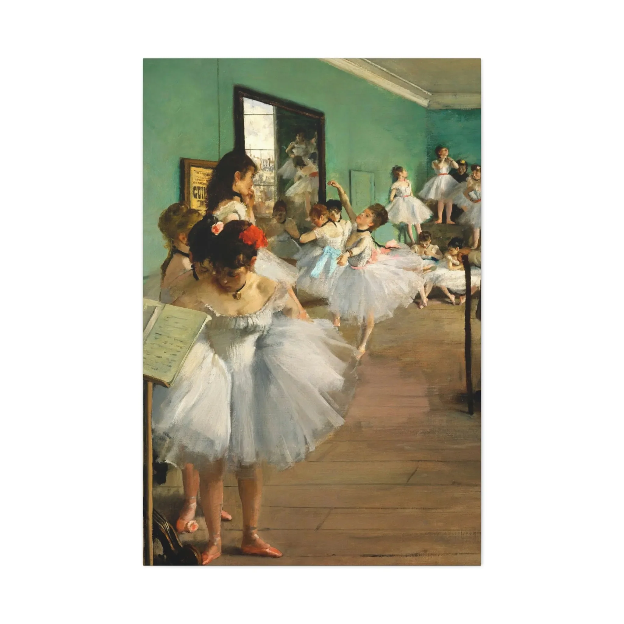 The Dance Class 1874 Ballet Canvas Gallery Wraps - Image 17