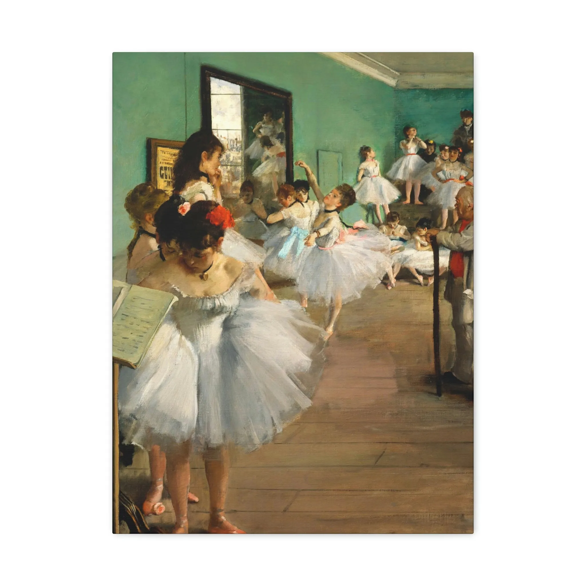 The Dance Class 1874 Ballet Canvas Gallery Wraps - Image 21