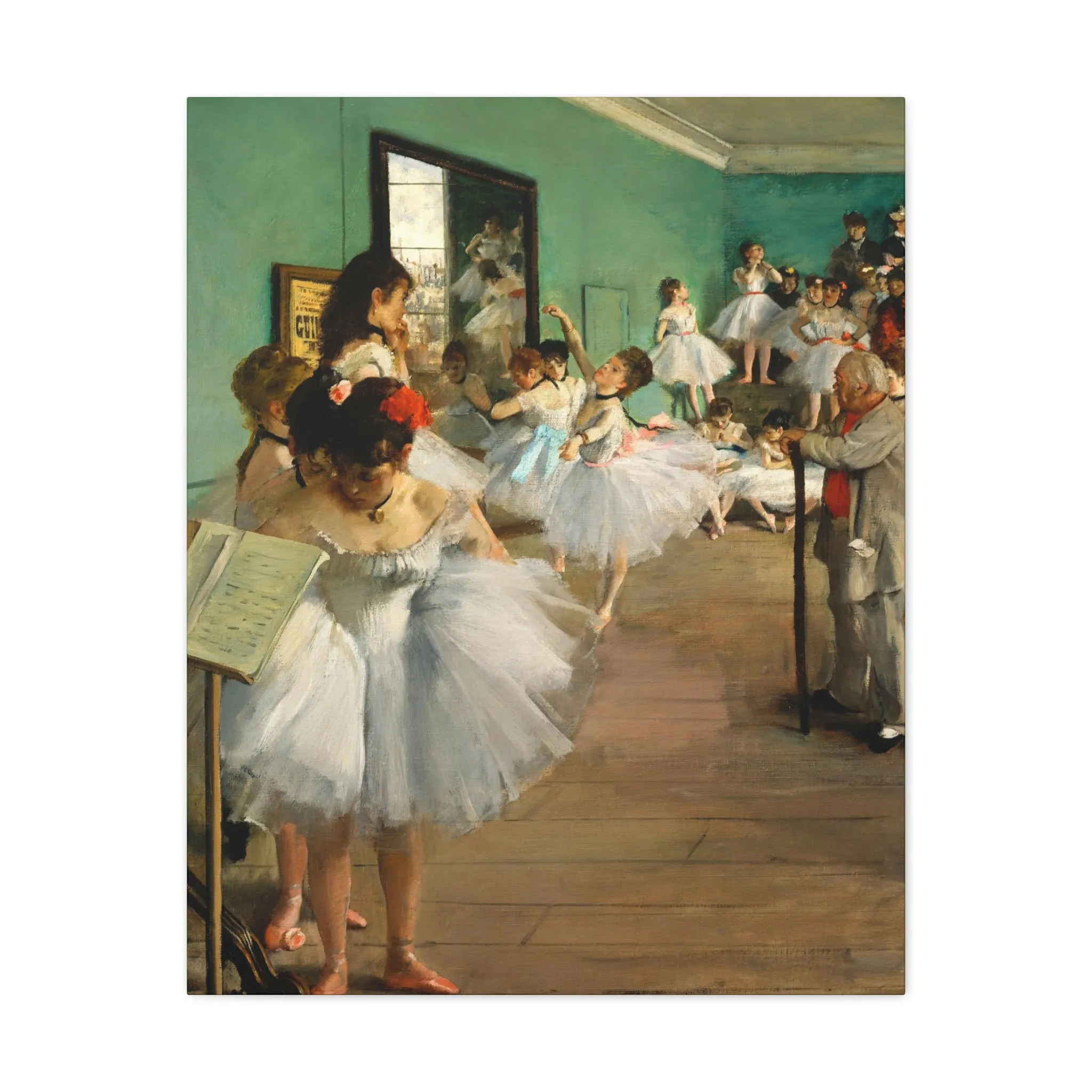 The Dance Class 1874 Ballet Canvas Gallery Wraps - Image 25