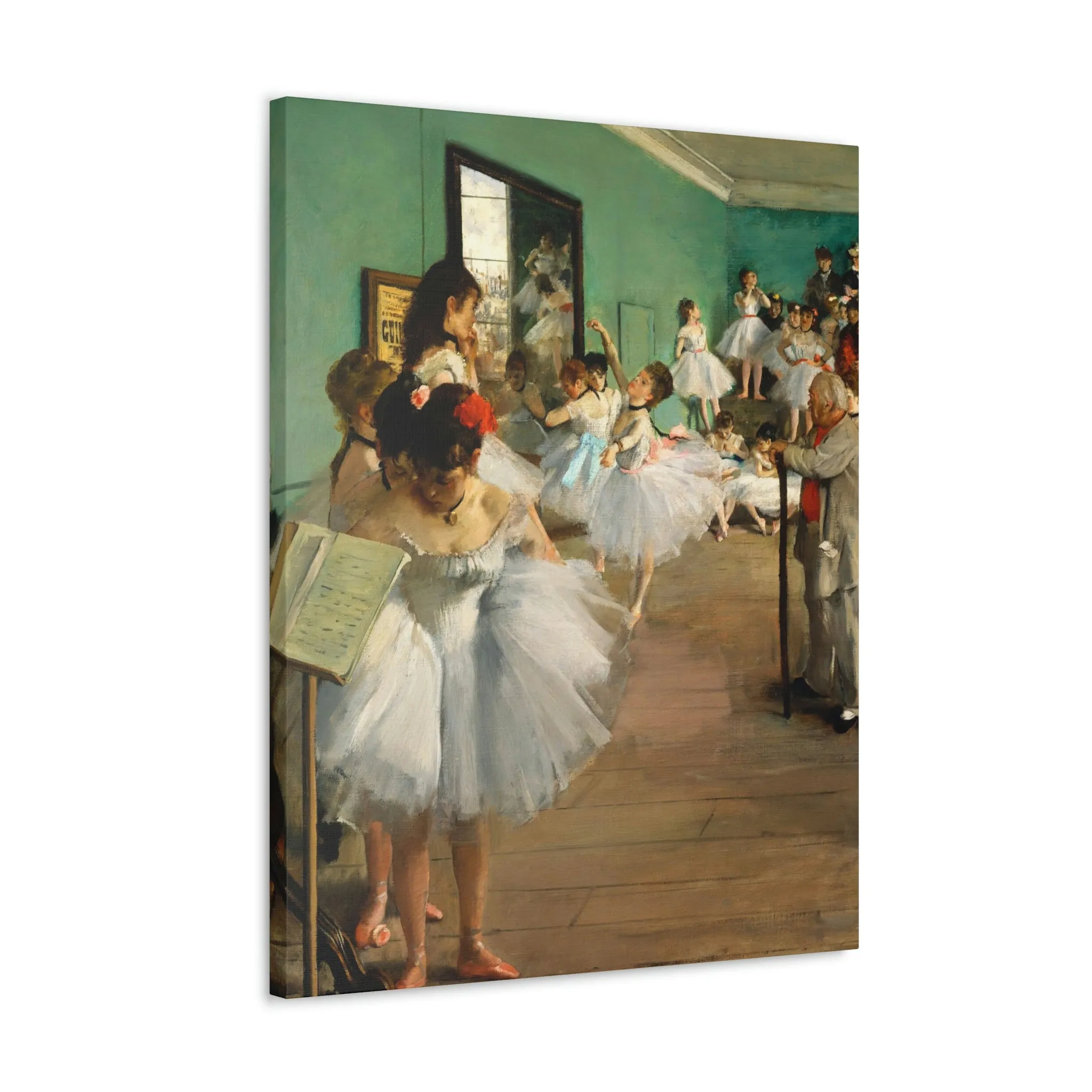 The Dance Class 1874 Ballet Canvas Gallery Wraps - Image 26
