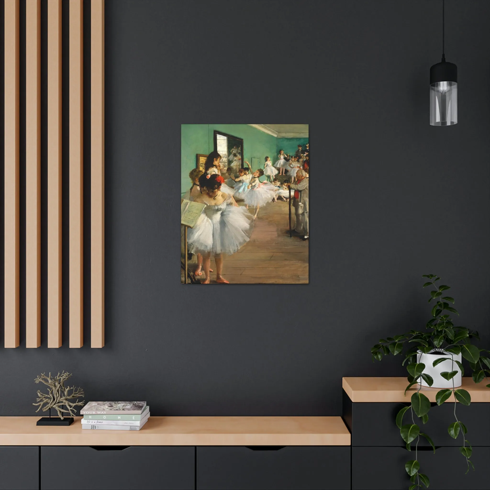 The Dance Class 1874 Ballet Canvas Gallery Wraps - Image 28