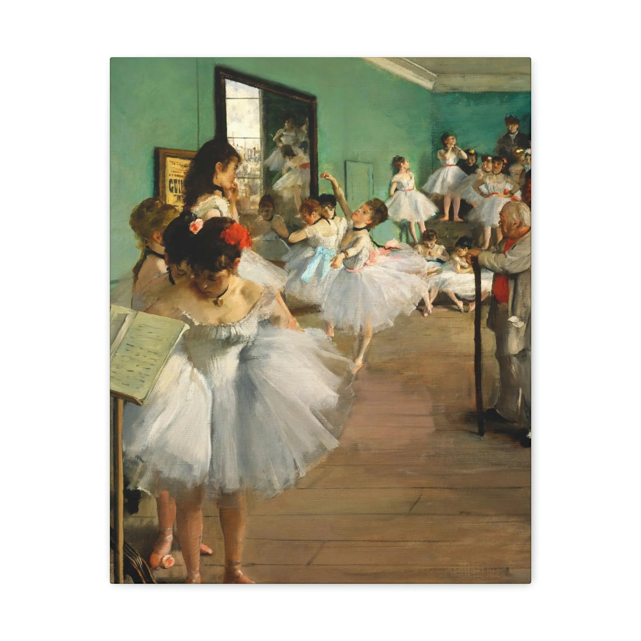 The Dance Class 1874 Ballet Canvas Gallery Wraps - Image 5