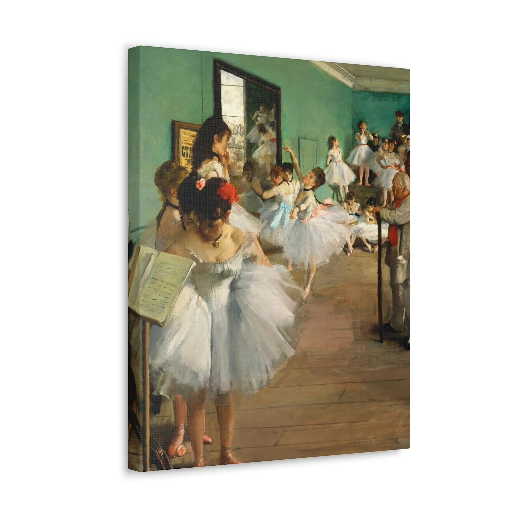 The Dance Class 1874 Ballet Canvas Gallery Wraps - Image 6