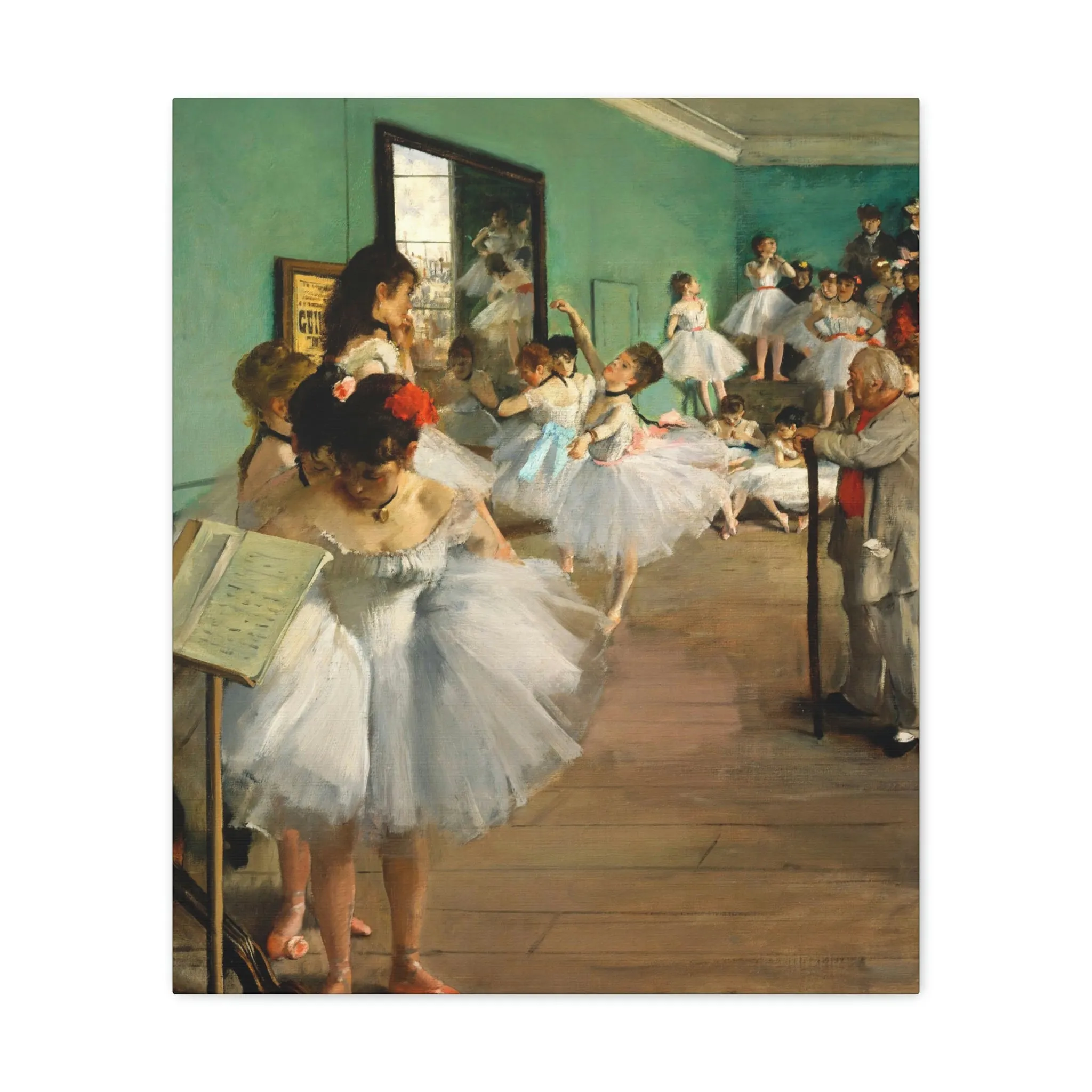 The Dance Class 1874 Ballet Canvas Gallery Wraps - Image 9