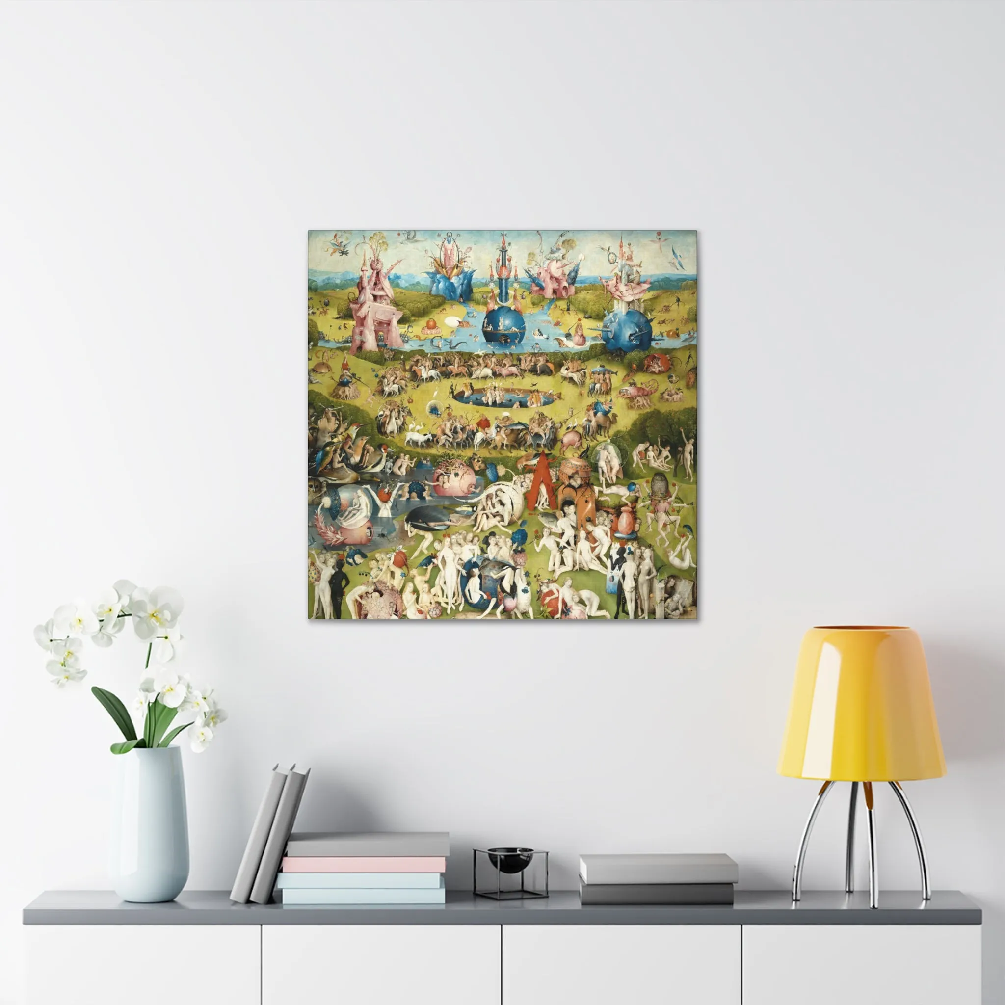 The Garden of Earthly Delights Hieronymus Bosch Canvas Gallery Wraps - Image 10