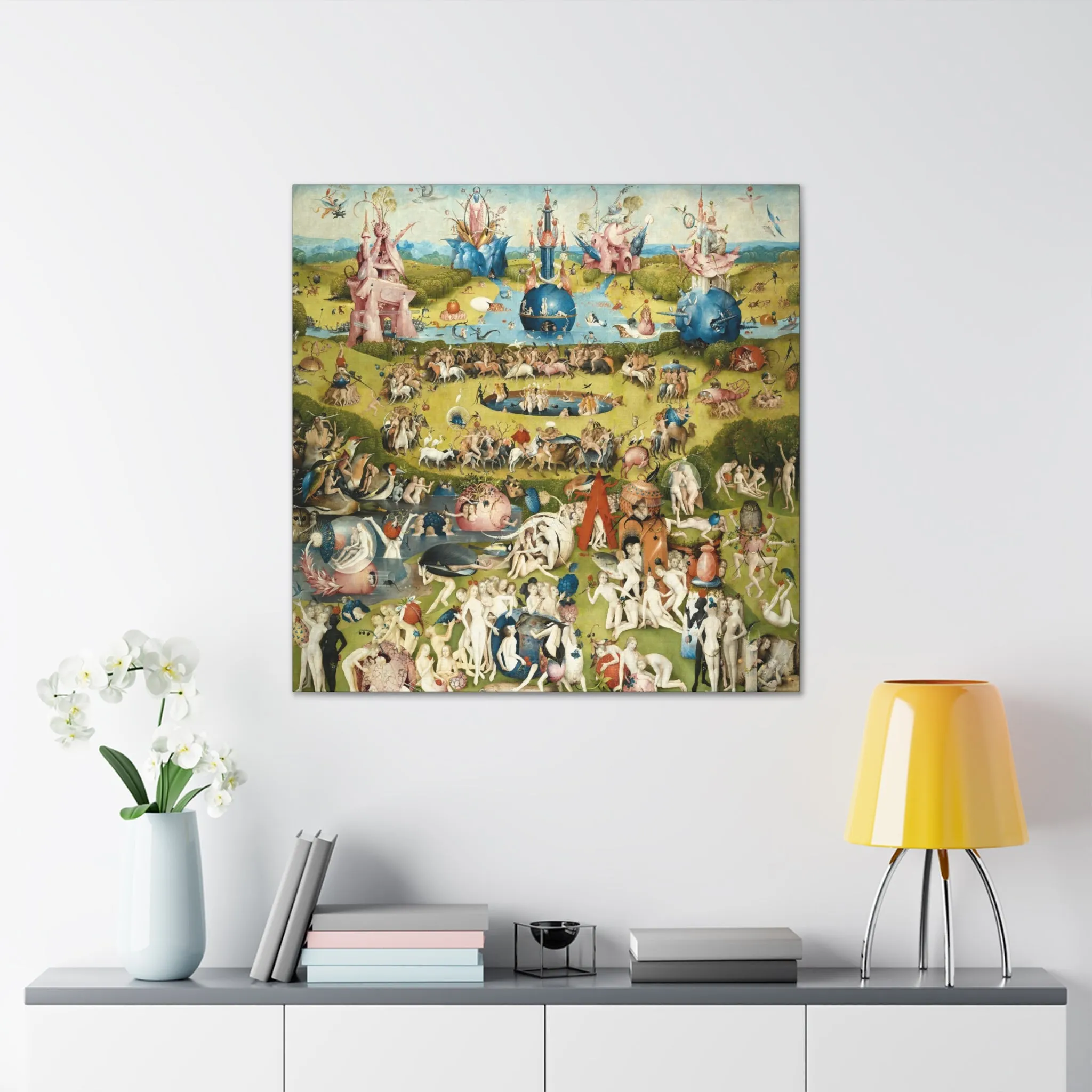 The Garden of Earthly Delights Hieronymus Bosch Canvas Gallery Wraps - Image 12