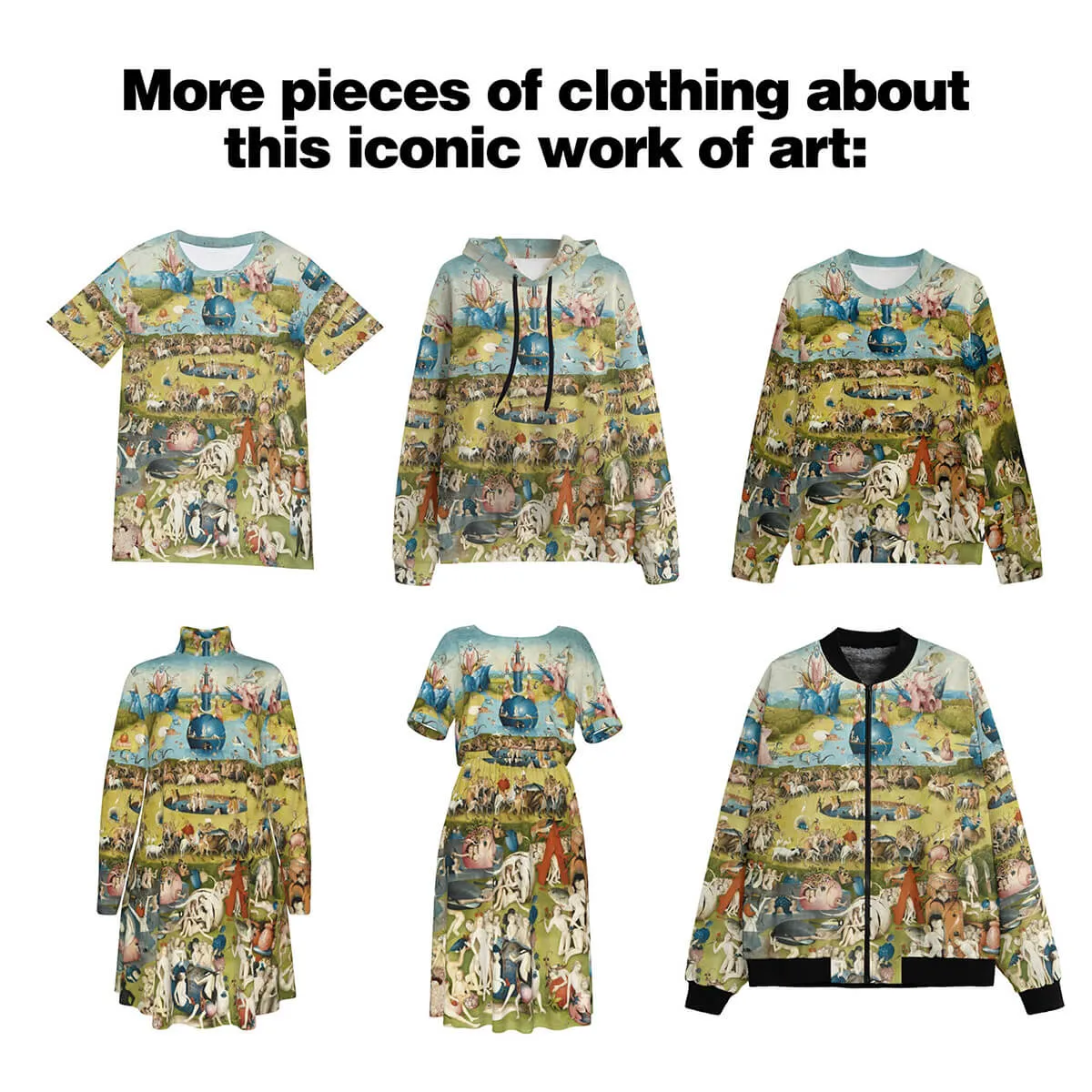The Garden of Earthly Delights Hieronymus Bosch Canvas Gallery Wraps - Image 14