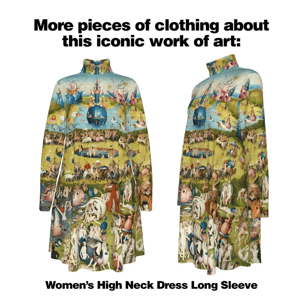 The Garden of Earthly Delights Hieronymus Bosch Canvas Gallery Wraps - Image 17