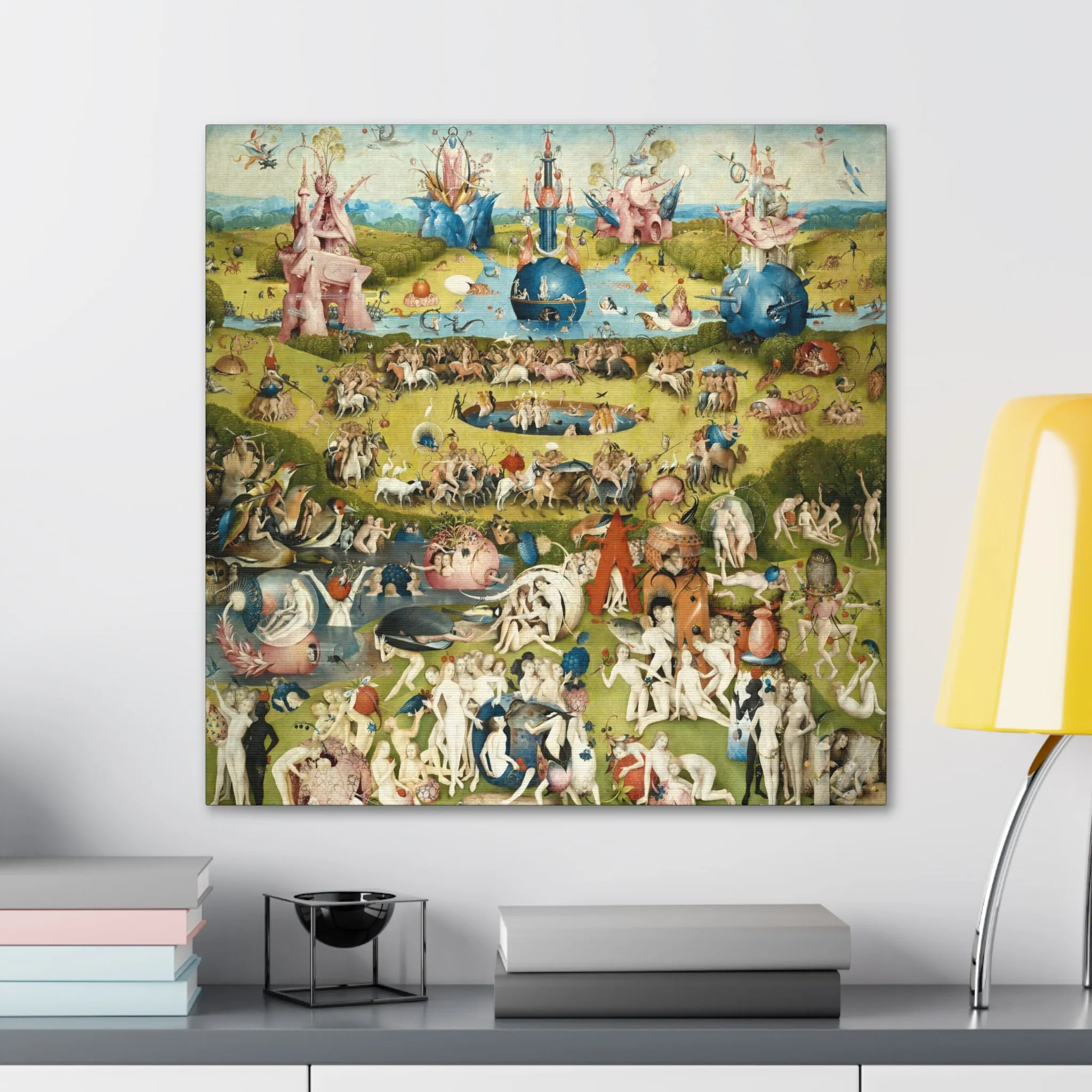 The Garden of Earthly Delights Hieronymus Bosch Canvas Gallery Wraps - Image 8