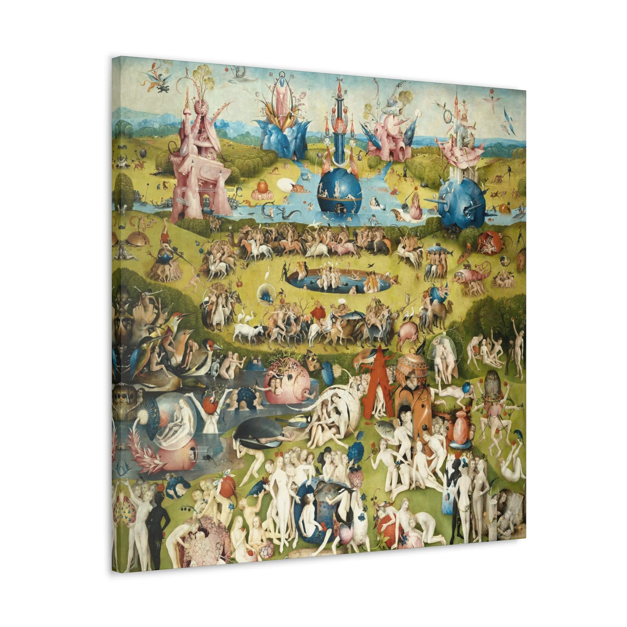 The Garden of Earthly Delights Hieronymus Bosch Canvas Gallery Wraps - Image 9