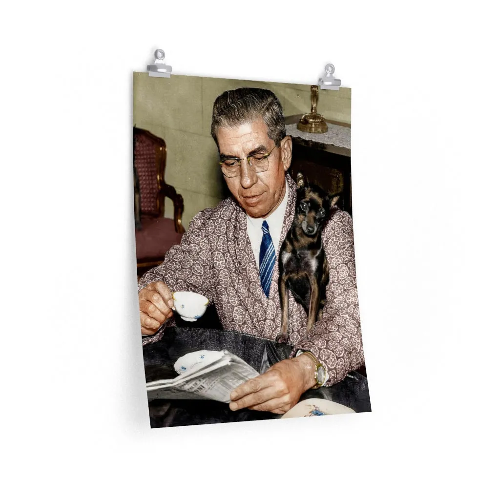 The Godfather of all Godfathers Lucky Luciano Premium Posters - Image 2