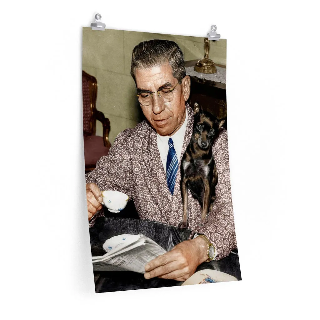 The Godfather of all Godfathers Lucky Luciano Premium Posters - Image 3