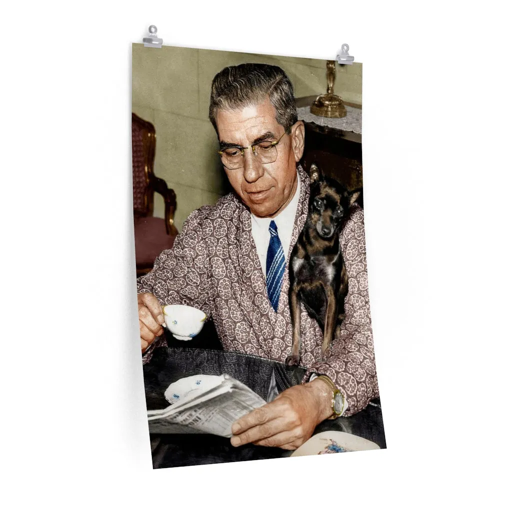 The Godfather of all Godfathers Lucky Luciano Premium Posters - Image 4