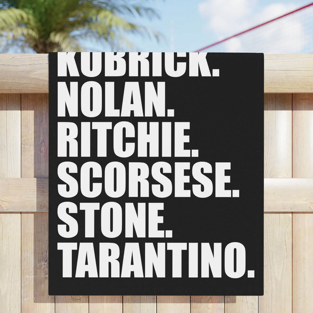 The Greatest Movie Directors of all Time Beach Towel - Image 3