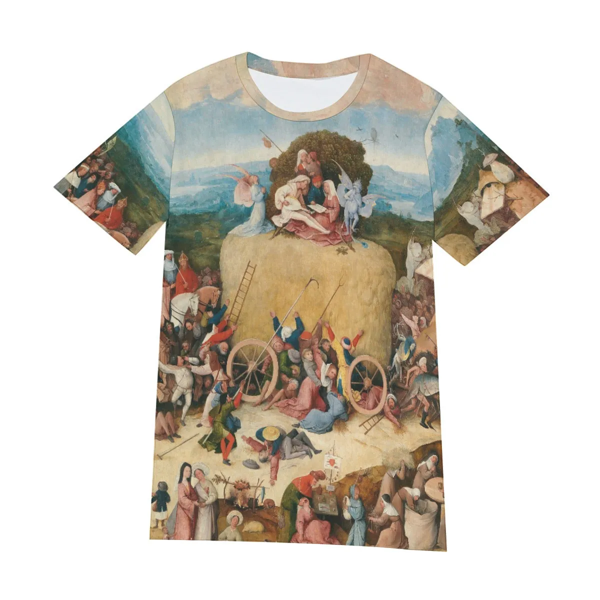 The Haywain Triptych by Hieronymus Bosch T-Shirt