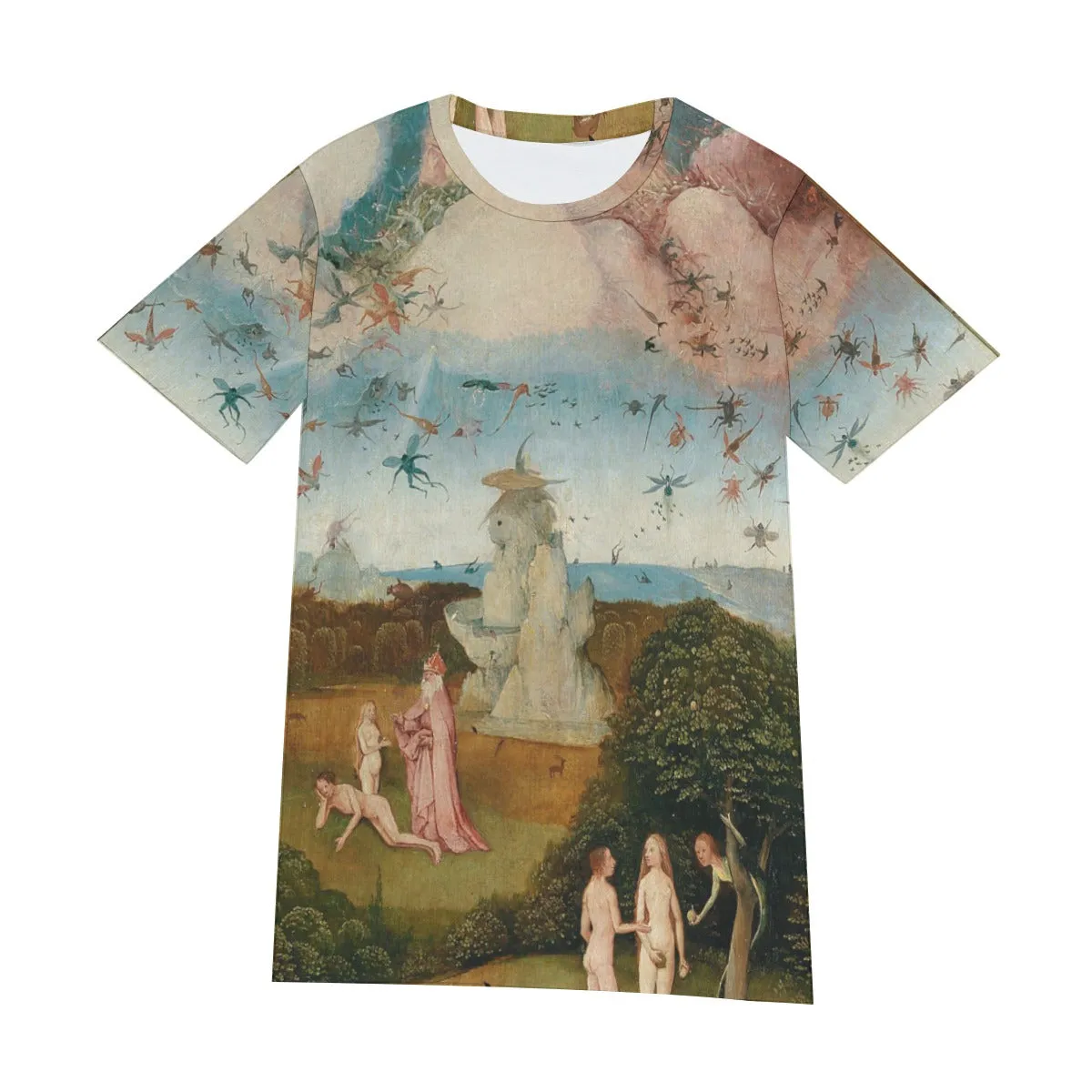 The Haywain Triptych Left Pannel by Hieronymus Bosch T-Shirt