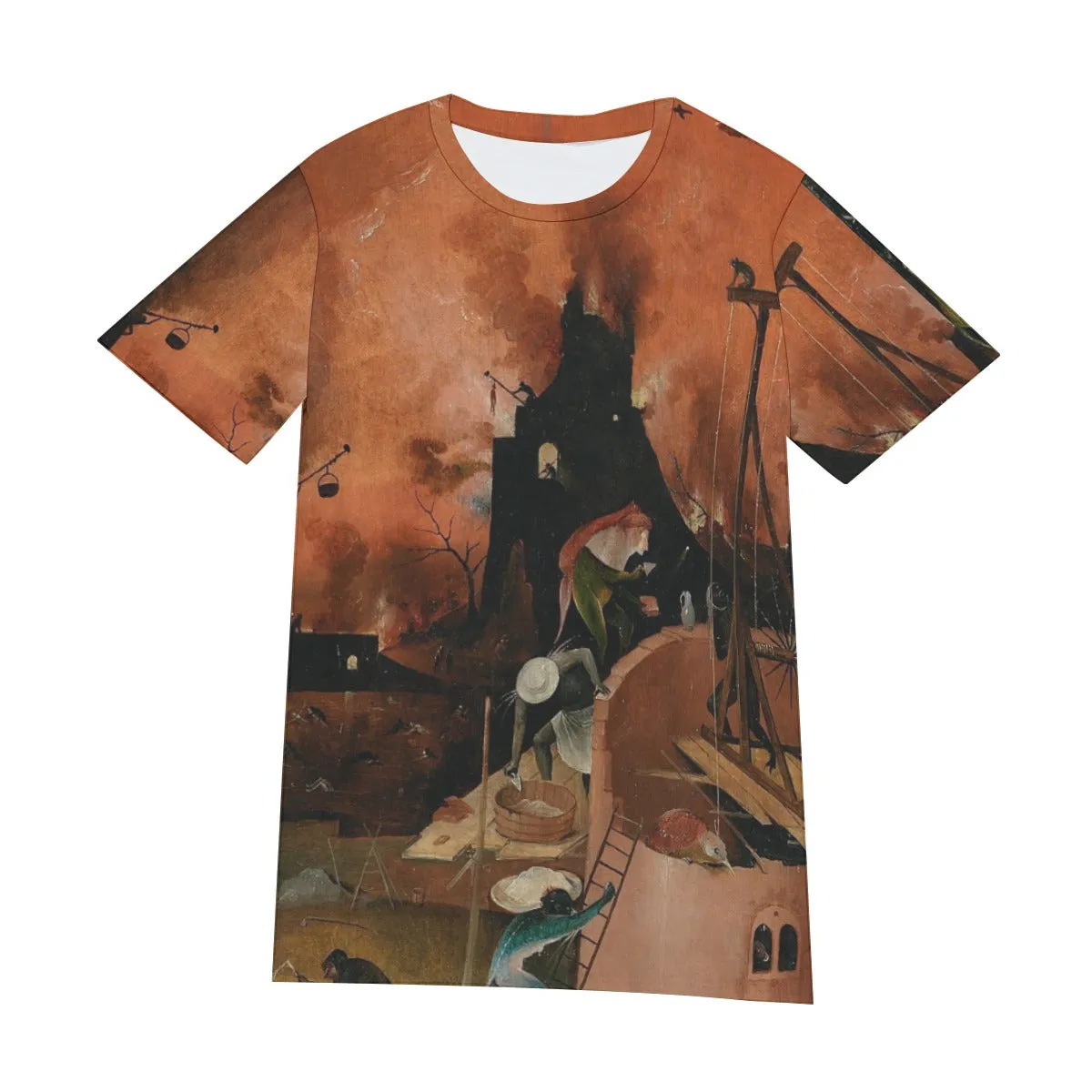 The Haywain Triptych Right Pannel by Hieronymus Bosch T-Shirt