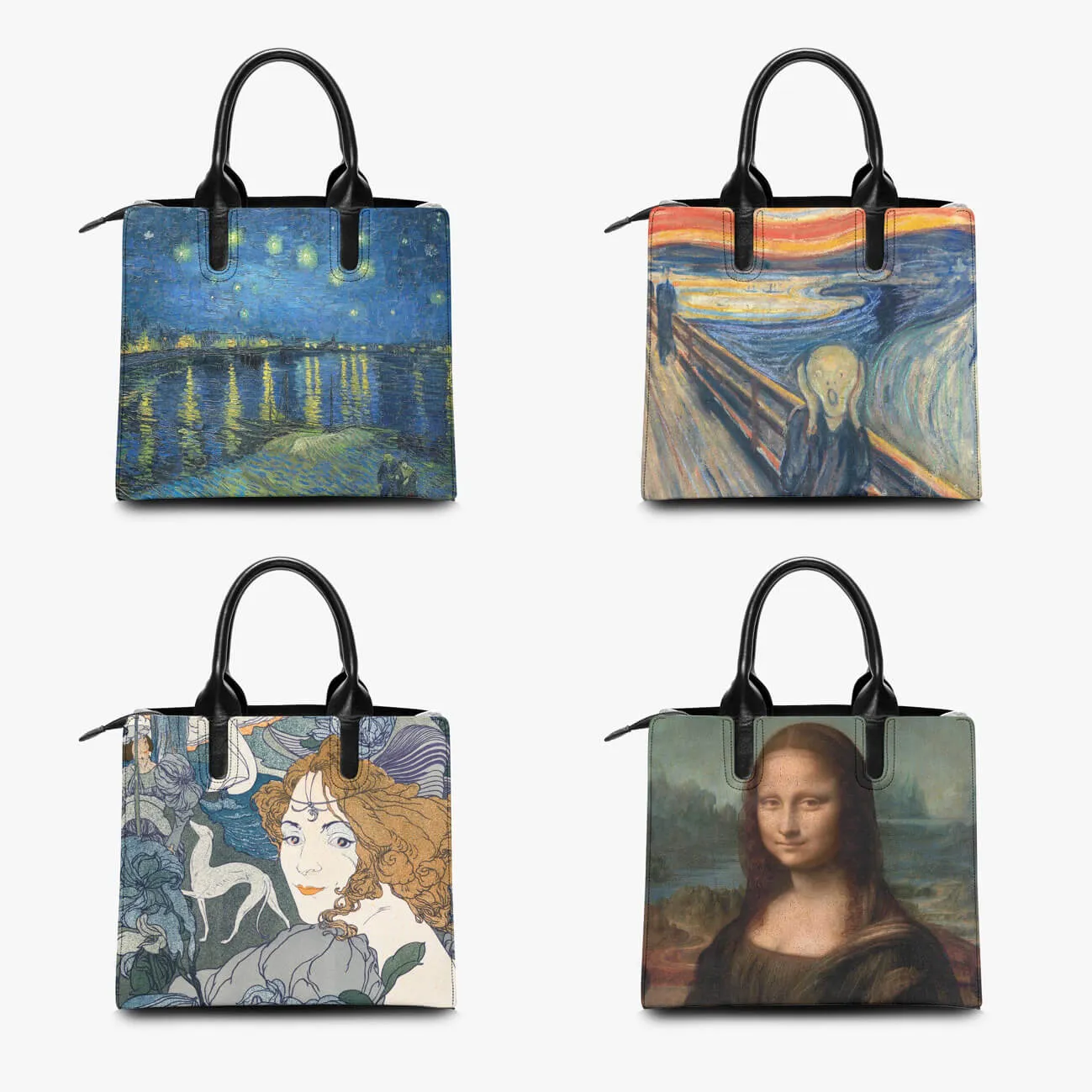 The Houses of Parliament by Claude Monet Fashion Handbag - Image 6