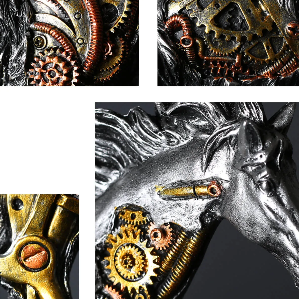 The Mechanical Horse Animal Abstract Modern Sculpture - Image 5