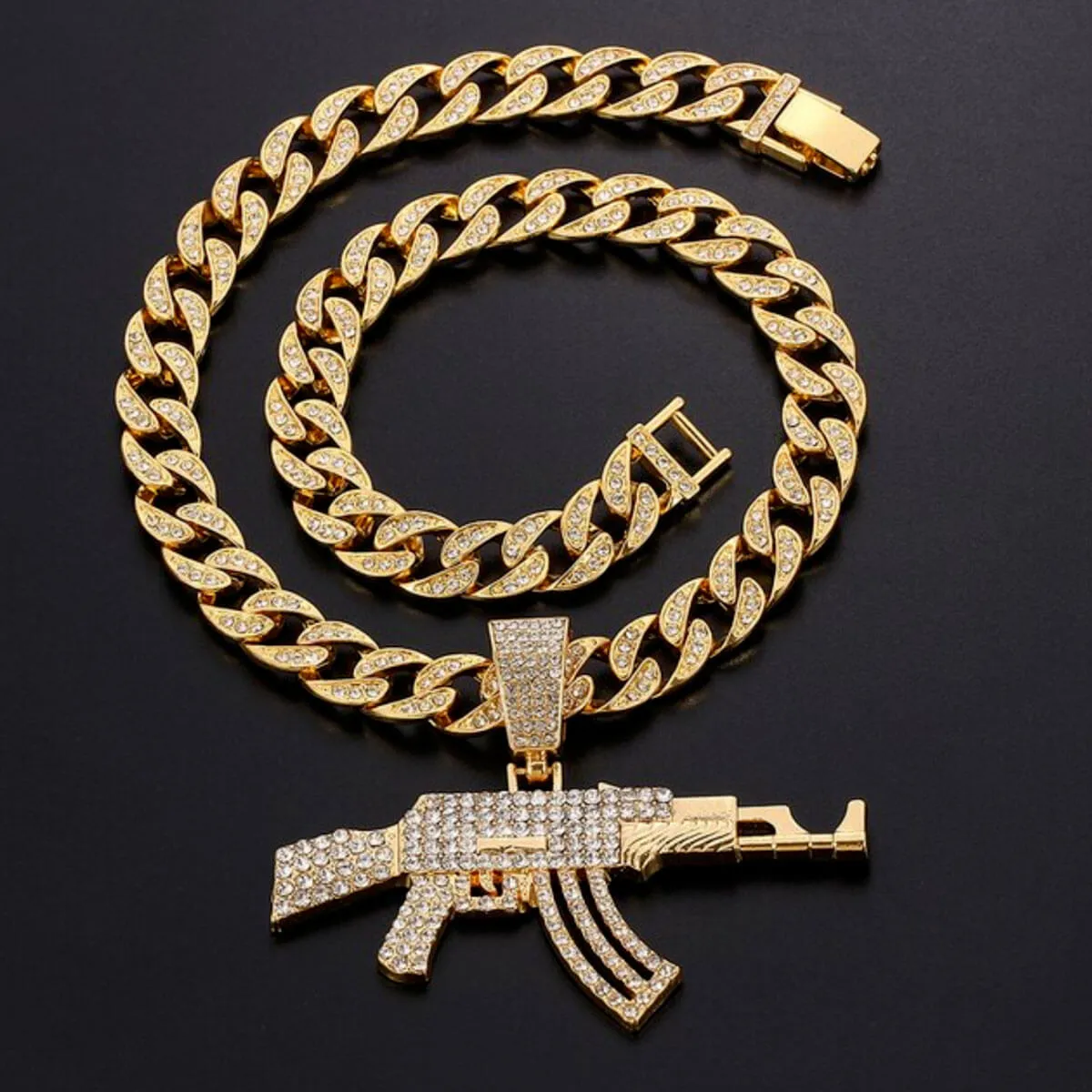 The Mob Wife Necklace Link Chain A - Image 6