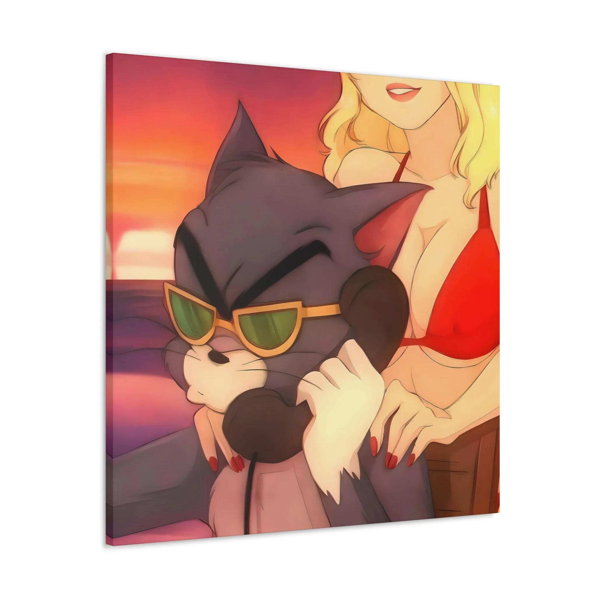 The Most Famous Retro Cartoon Gangster Canvas Gallery Wraps - Image 11